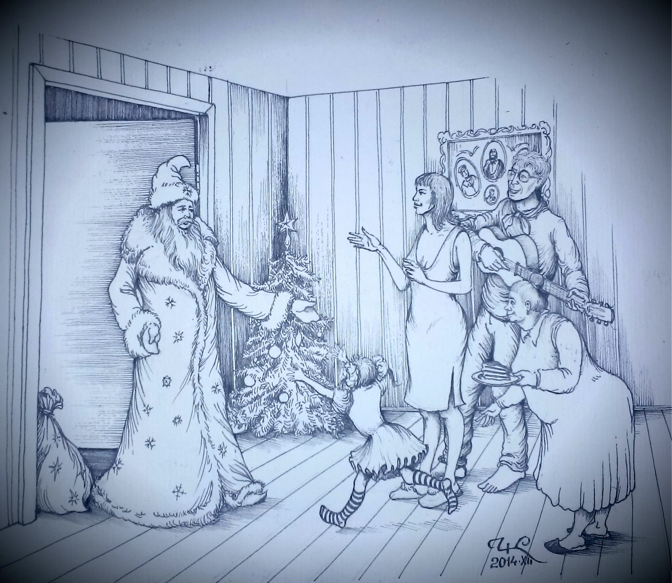 Рисунки. Графика Часовских