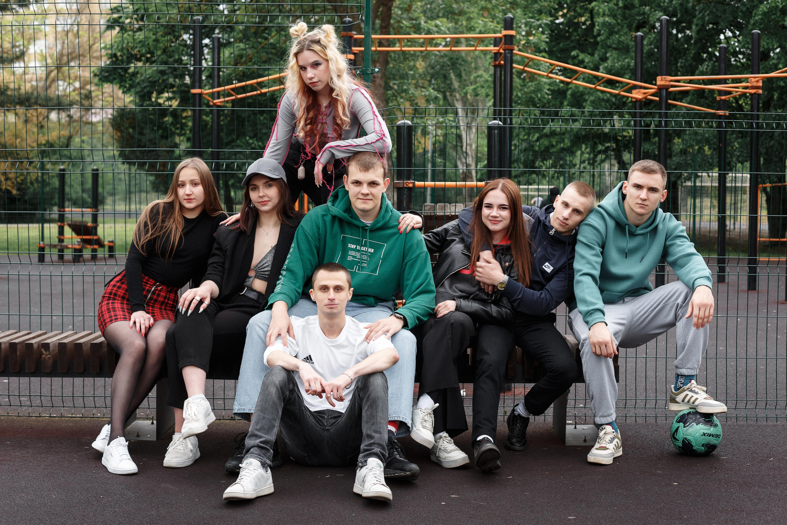 Гордость ДГТУ: фотосессия выпускников в Приморском Парке Таганрога. Свадебный и семейный фотограф в Таганроге Бакарюк Антон