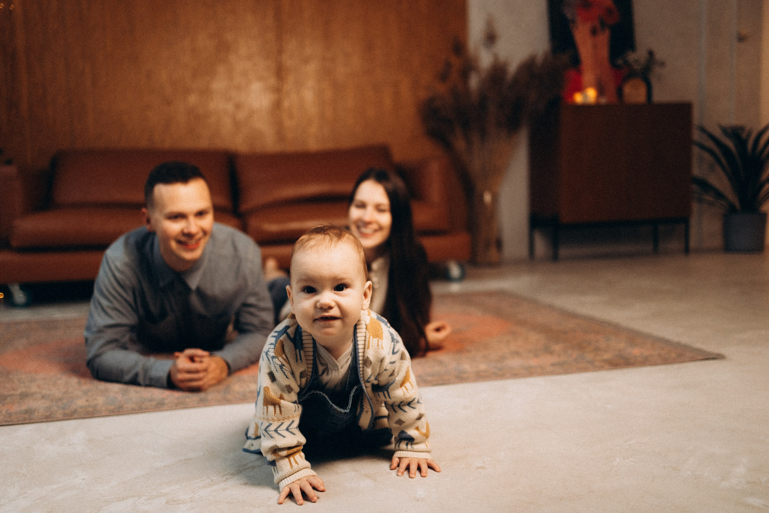 Илья, Настя и Гриша