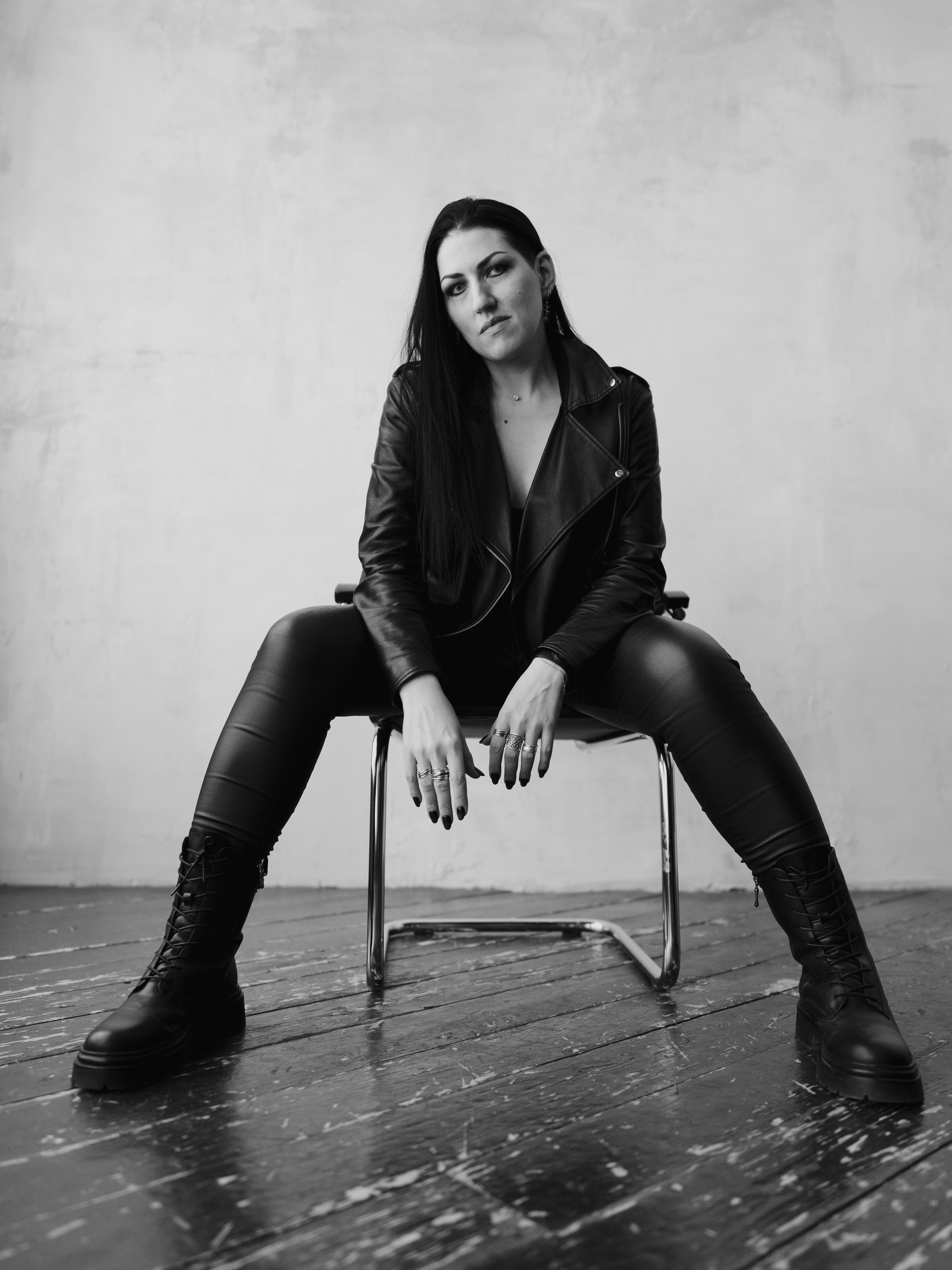 Фотопортрет в ч/б