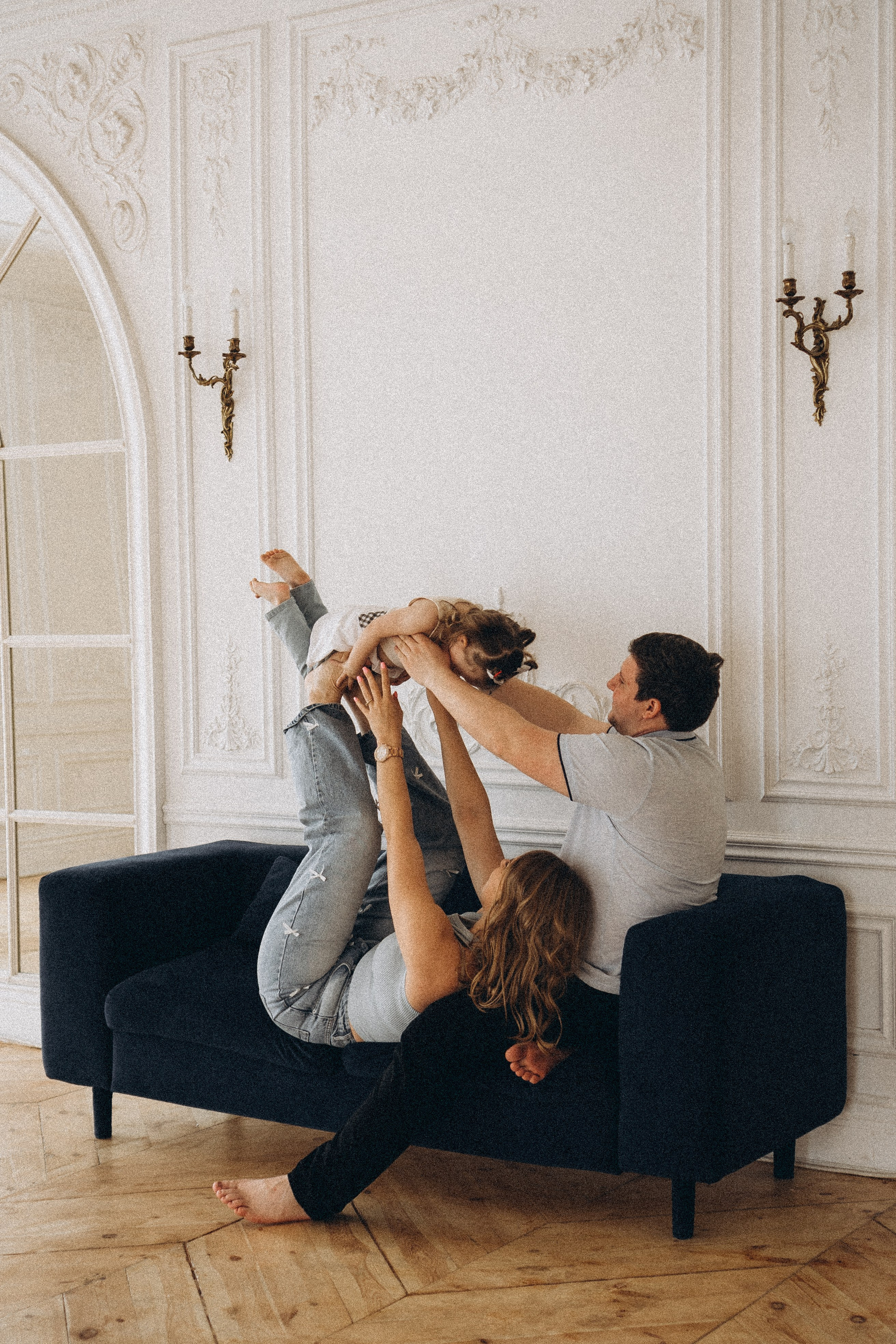 Семейная история в студии. Профессиональный фотограф, Санкт-Петербург — Виктория Богомолова