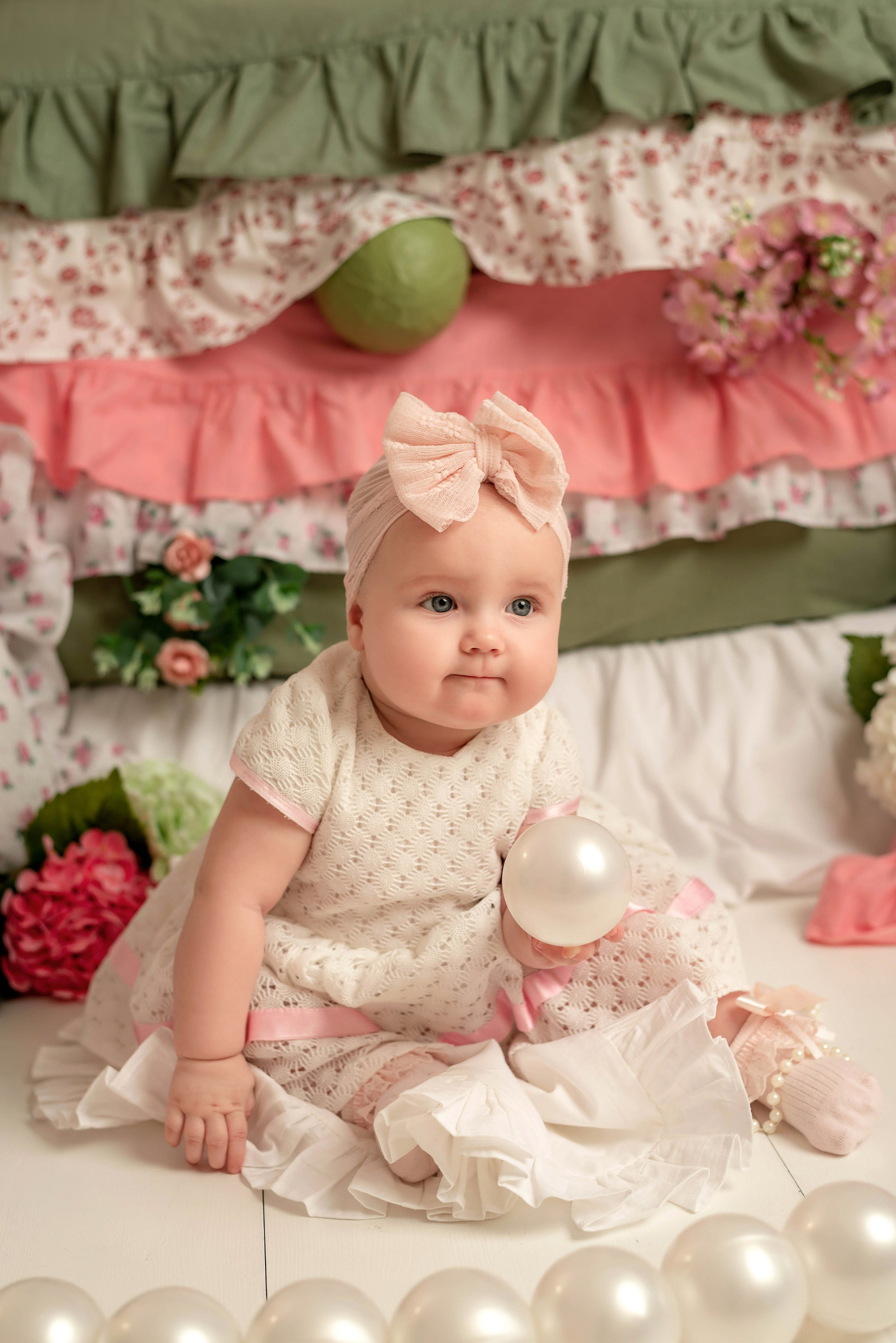Верочка 7 месяцев. Семейный и детский фотограф Наталья Горда