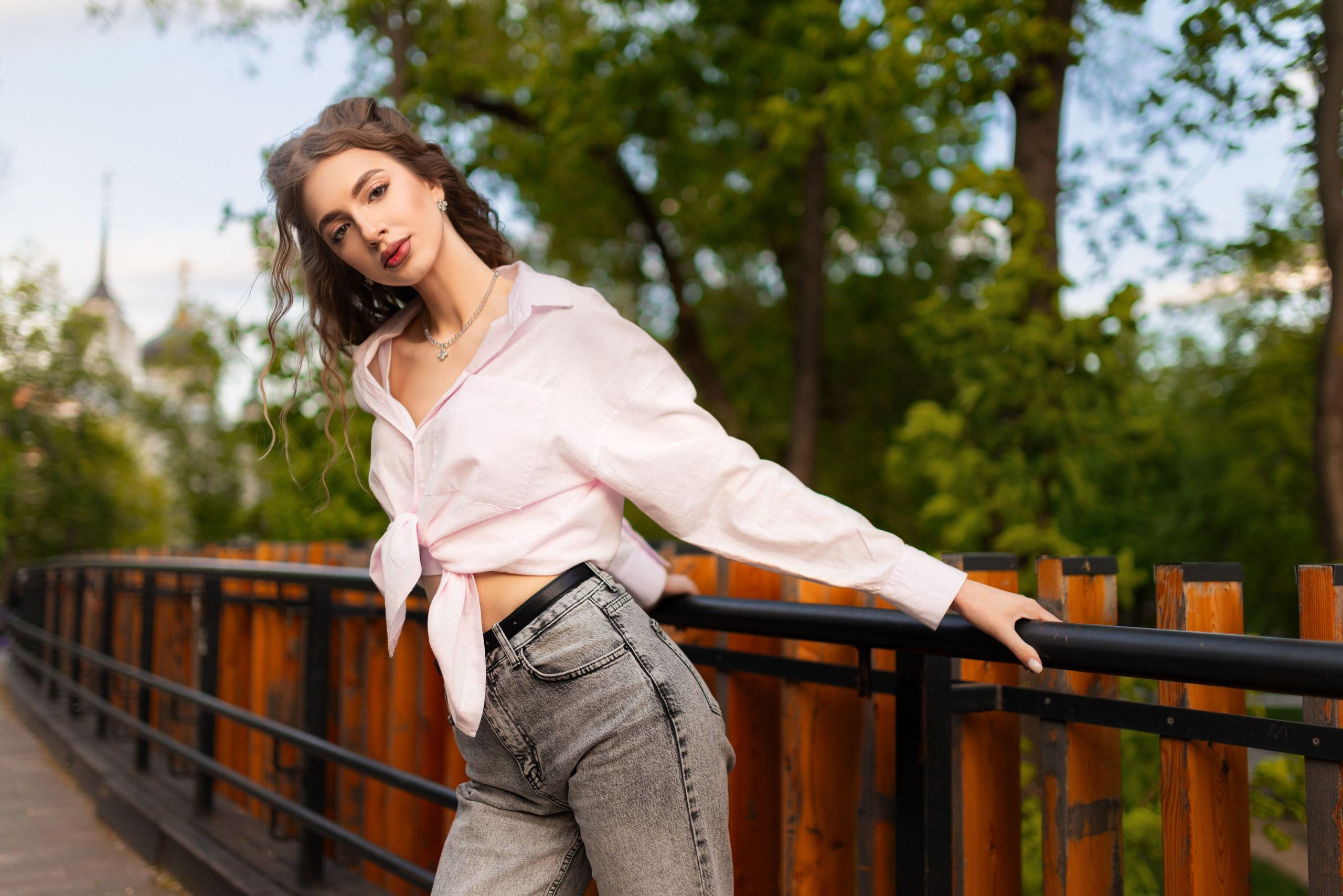 Съемка в парке Орленок с Ксенией в формате для «себя». Дмитрий Шульгин, портретный фотограф в Воронеже