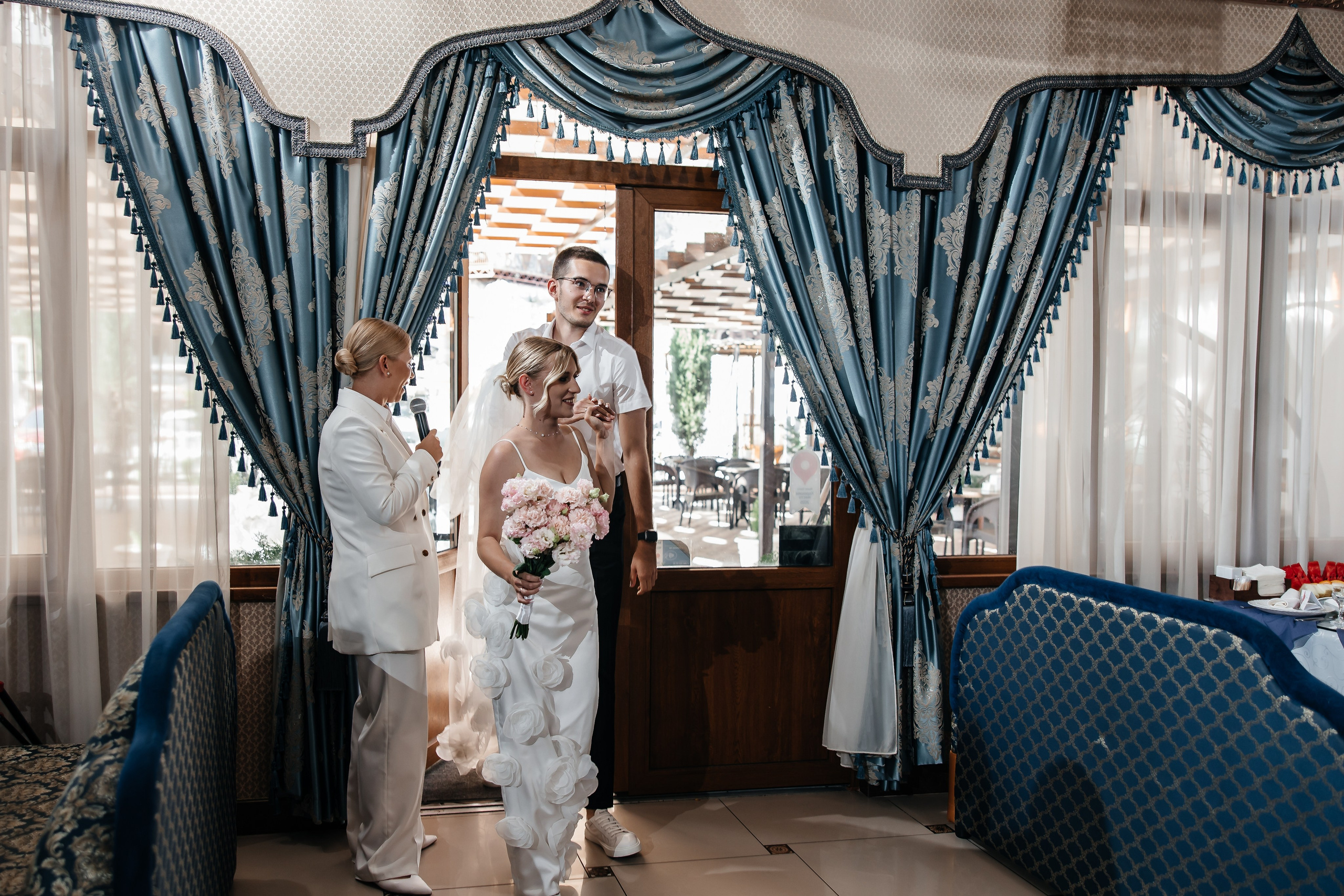 Анонс свадьбы Марии и Игоря. Банкет в ресторане Мероба. Свадебный фотограф в Крыму и Севастополе Ольга Баскакова