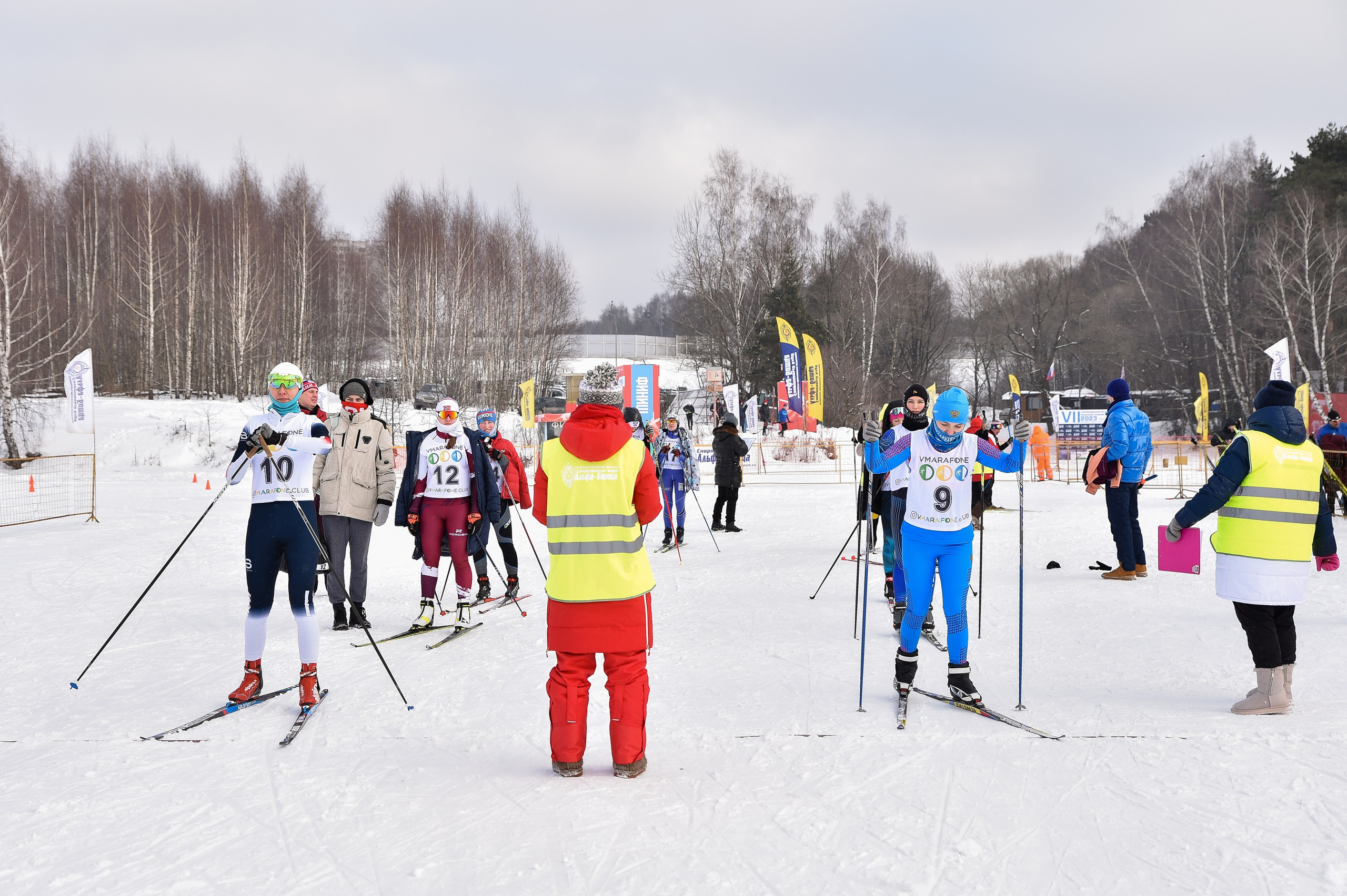 Лыжные гонки. Альфа-Битца. Репортажный и свадебный фотограф в Москве