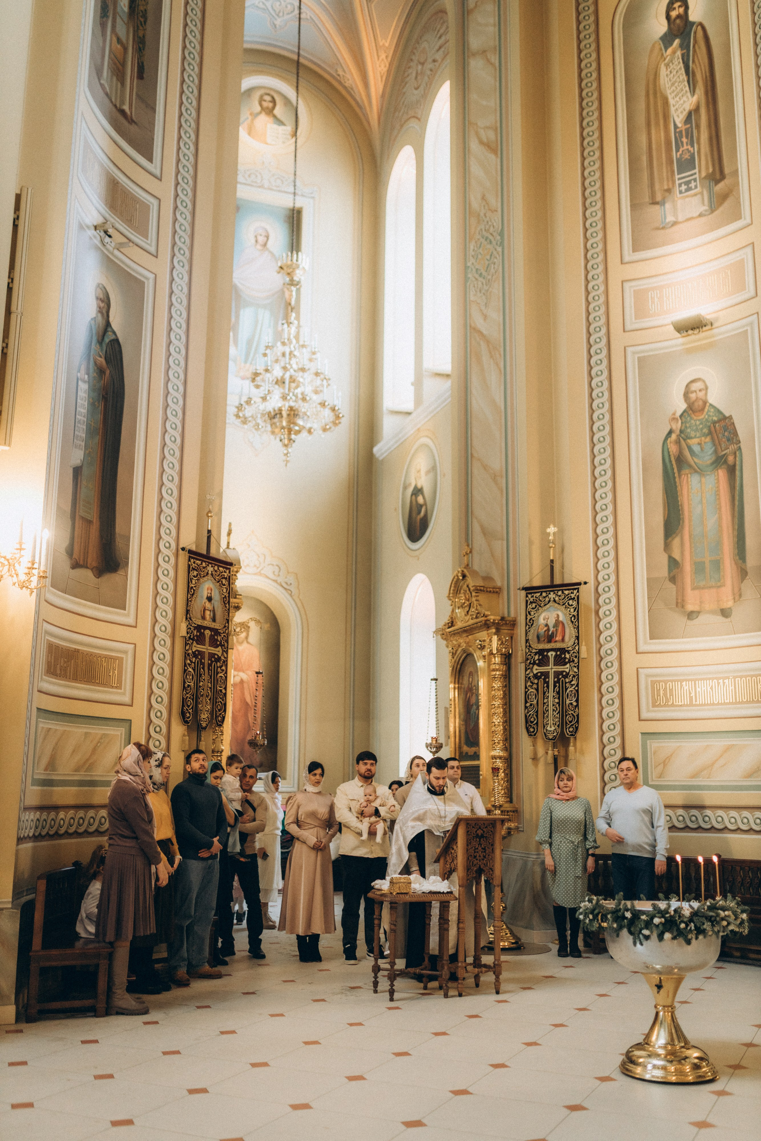Крещение Анютки. Семейный фотограф и фотограф на роды в Ростове-на-Дону Мухина Виктория