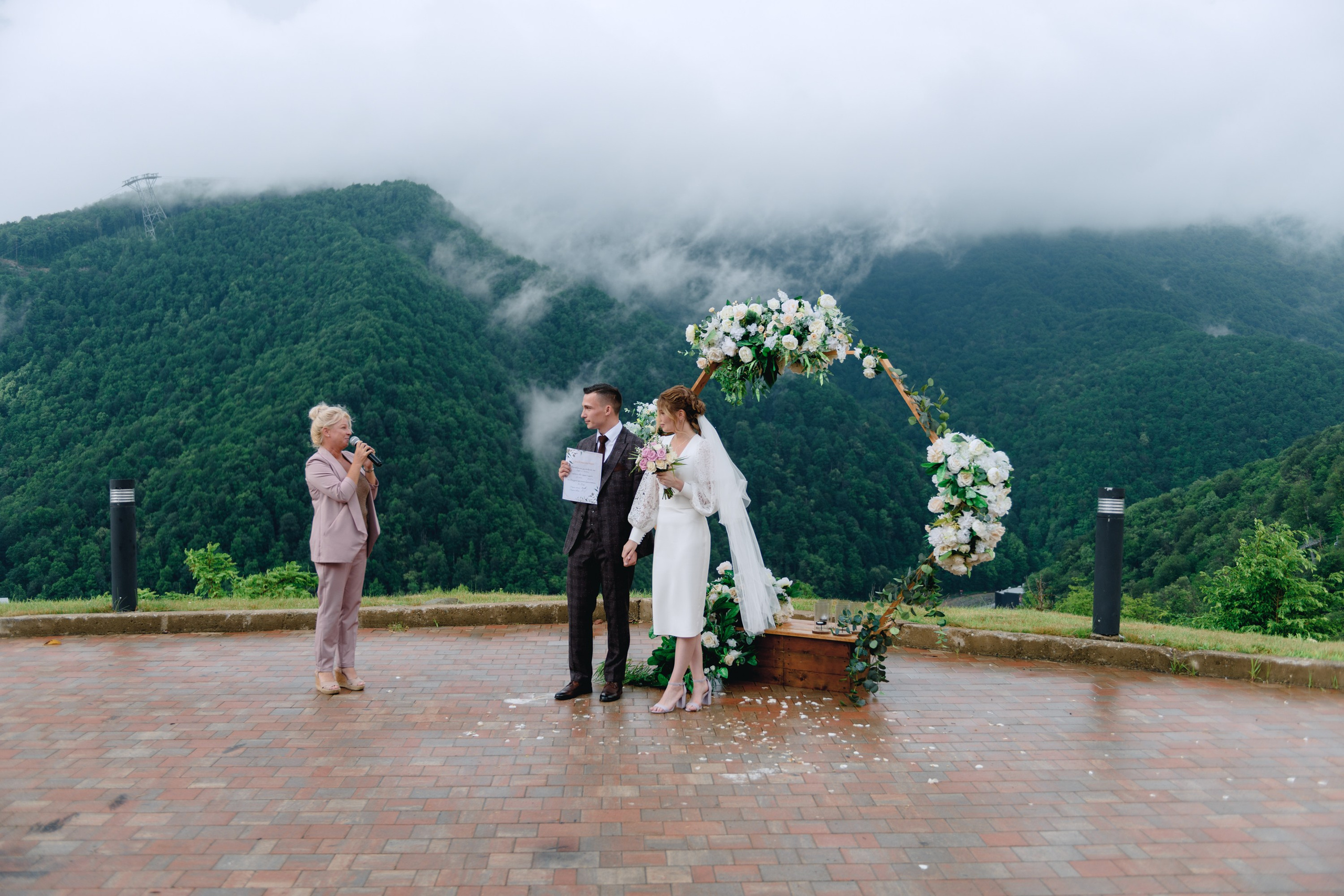 Wedding in Kazbegi Georgia