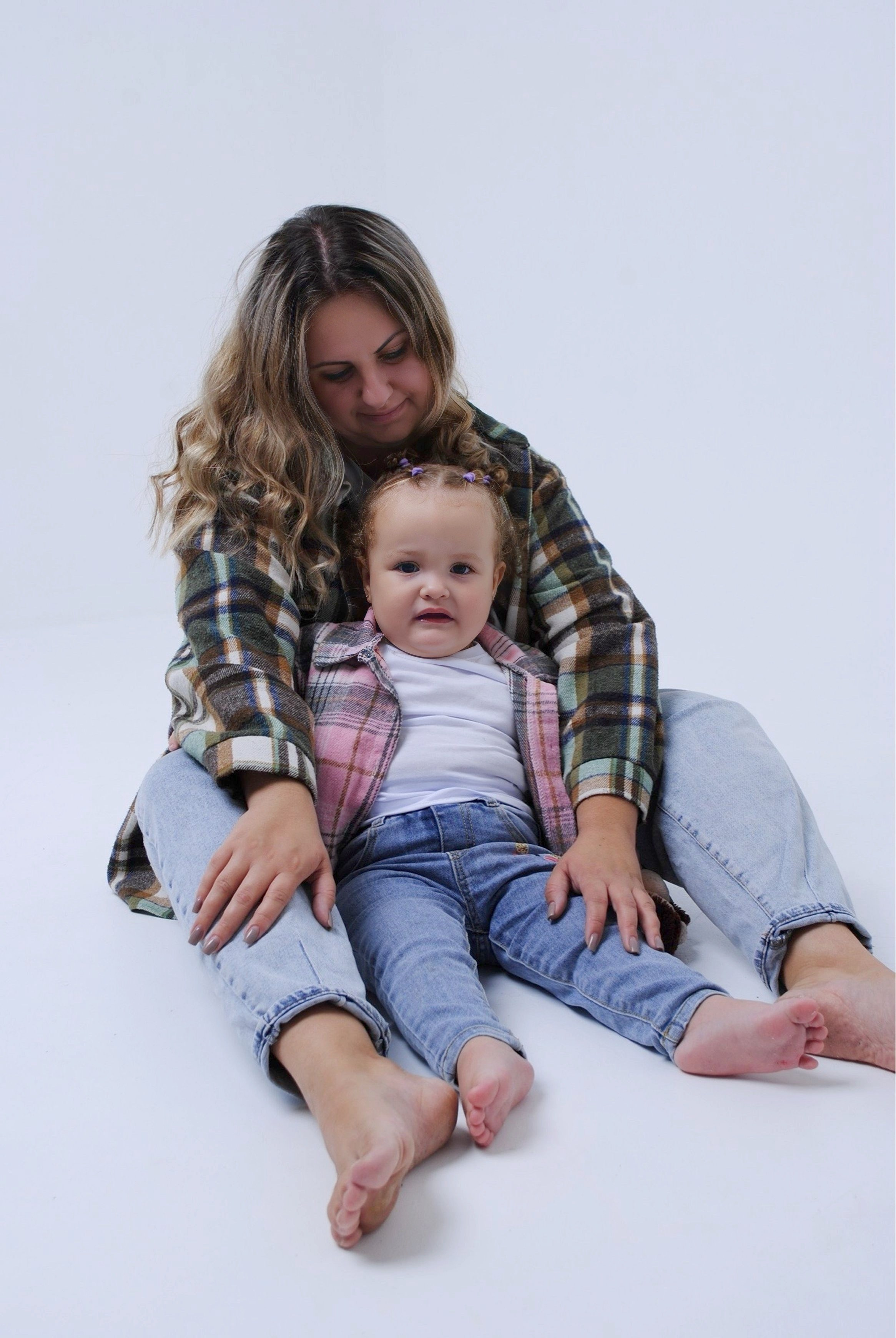 Светлана и дочь. Фотограф Мария Мусаелян