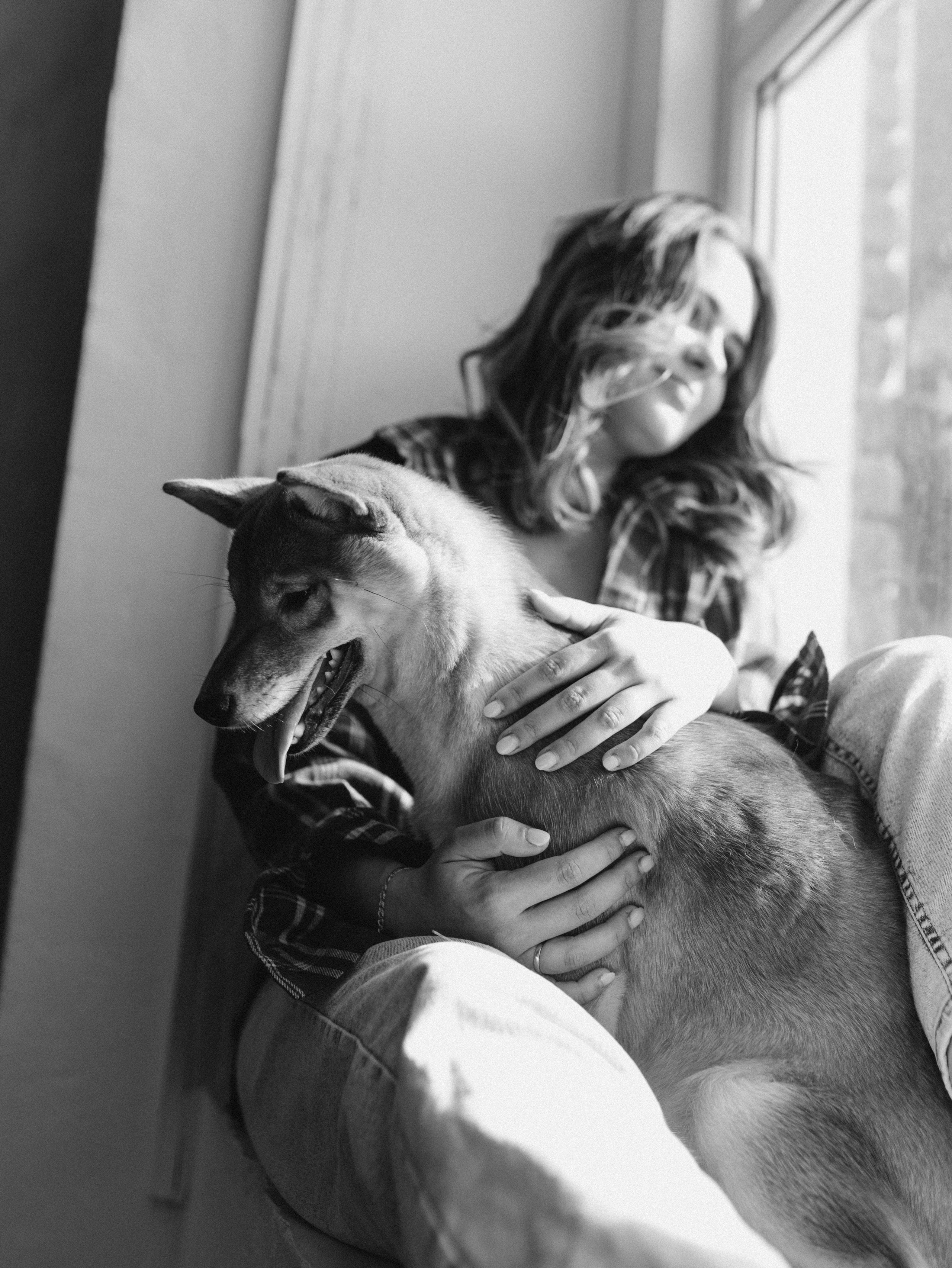 Мика и Настя. Фотограф-анималист в Москве Кириллова Татьяна