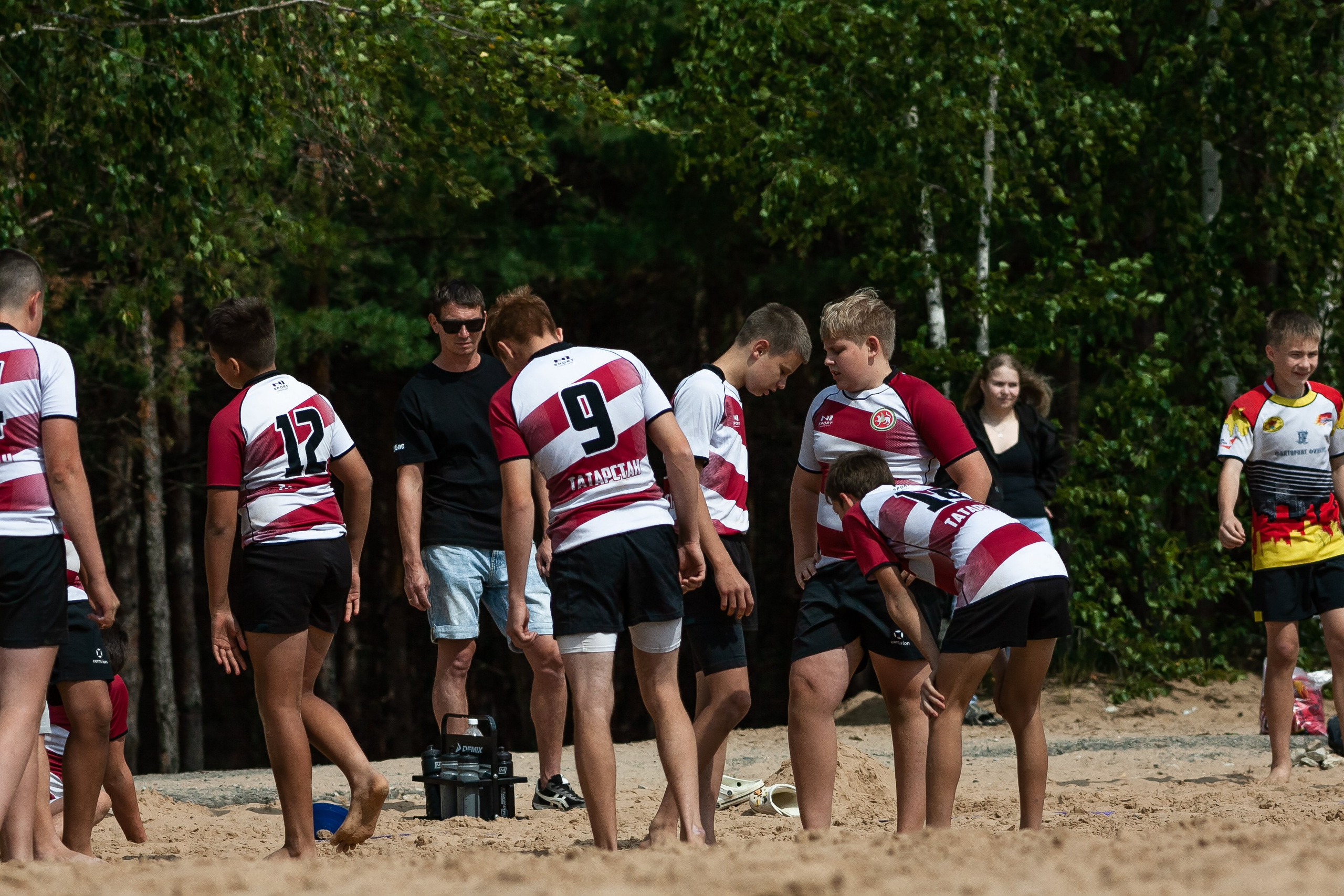 «Кубок «Молота» по пляжному Регби. Фотография