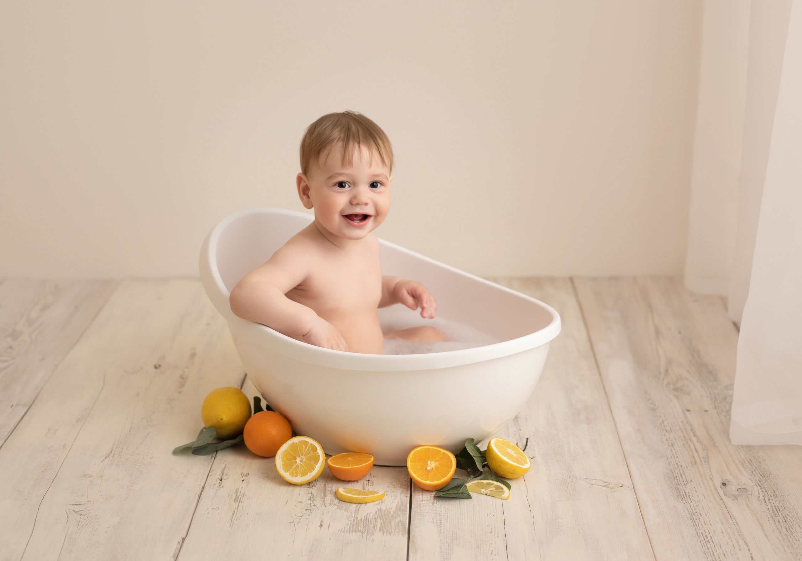 Первый годик. Фотограф новорожденных и малышей в Тюмени Ирина Ляховец