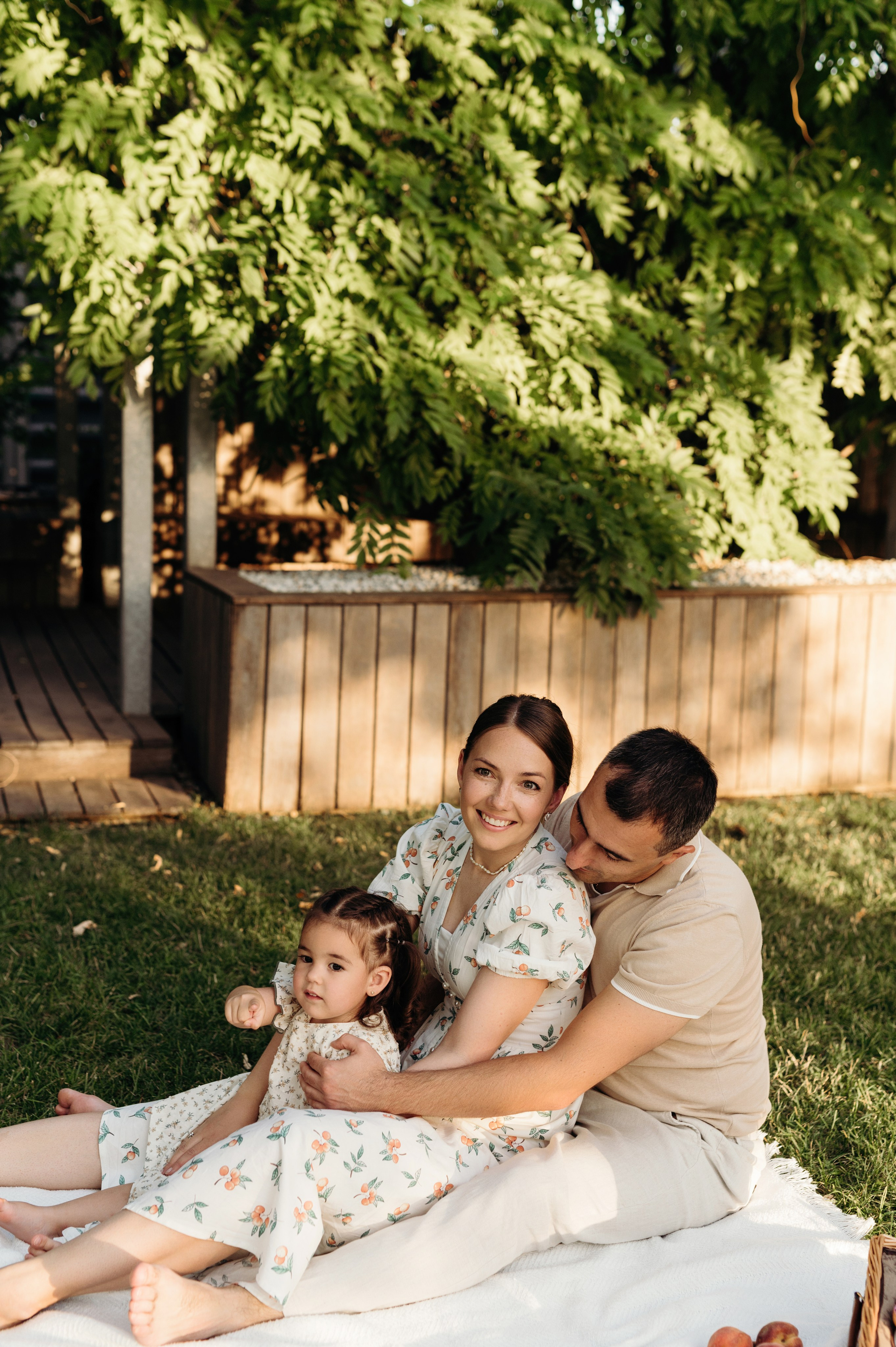 Катя с семьей. Фотограф в Краснодаре Скубицкая Альбина