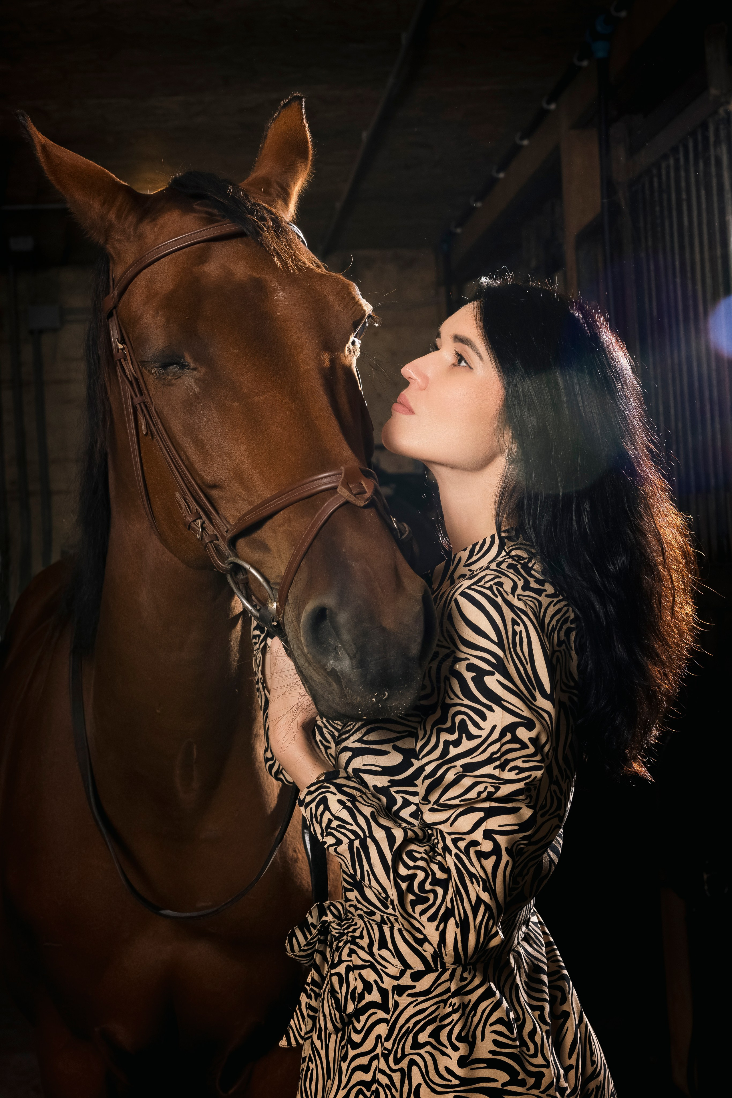 Татьяна, фотосессия с лошадьми в Туле. Фотограф в Туле — Борисов Николай