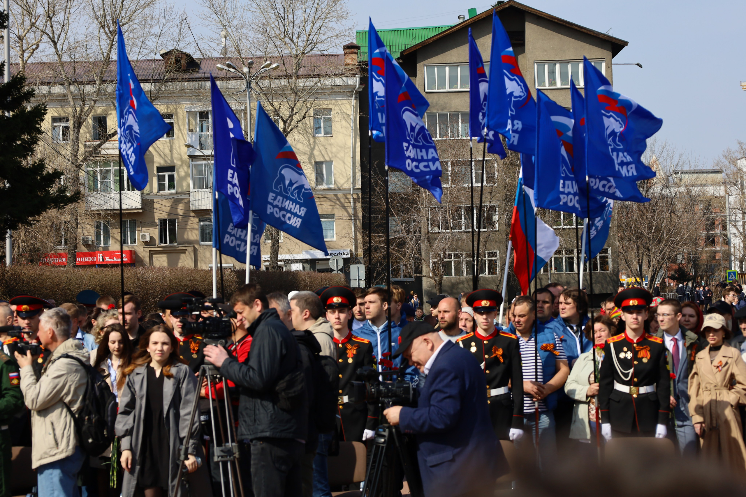 День победы 2023. Репортажный фотограф в Иркутске Семён Фёдоров