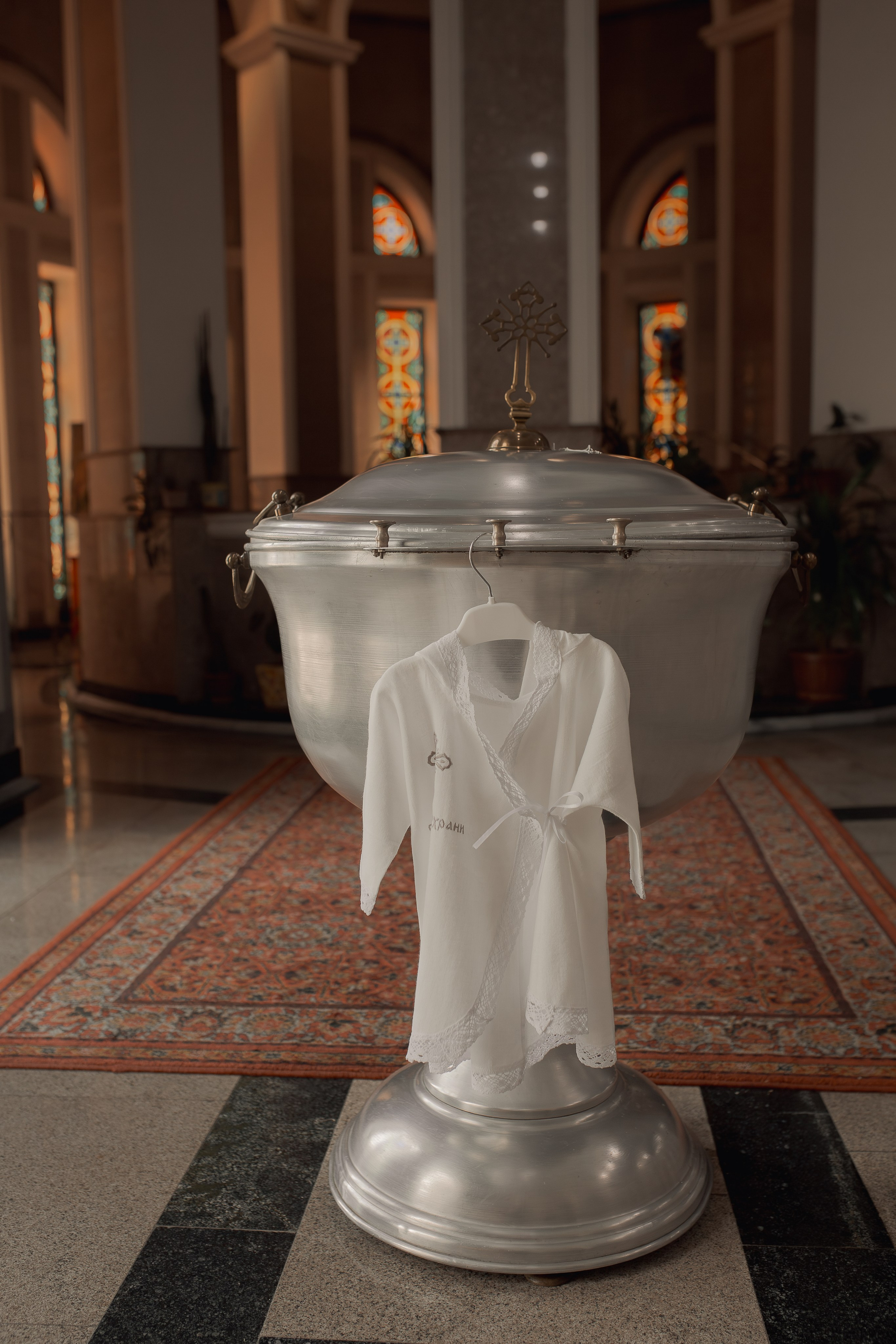 Крещение Валерии. Фотограф на Крещение и Венчание в Ташкенте
