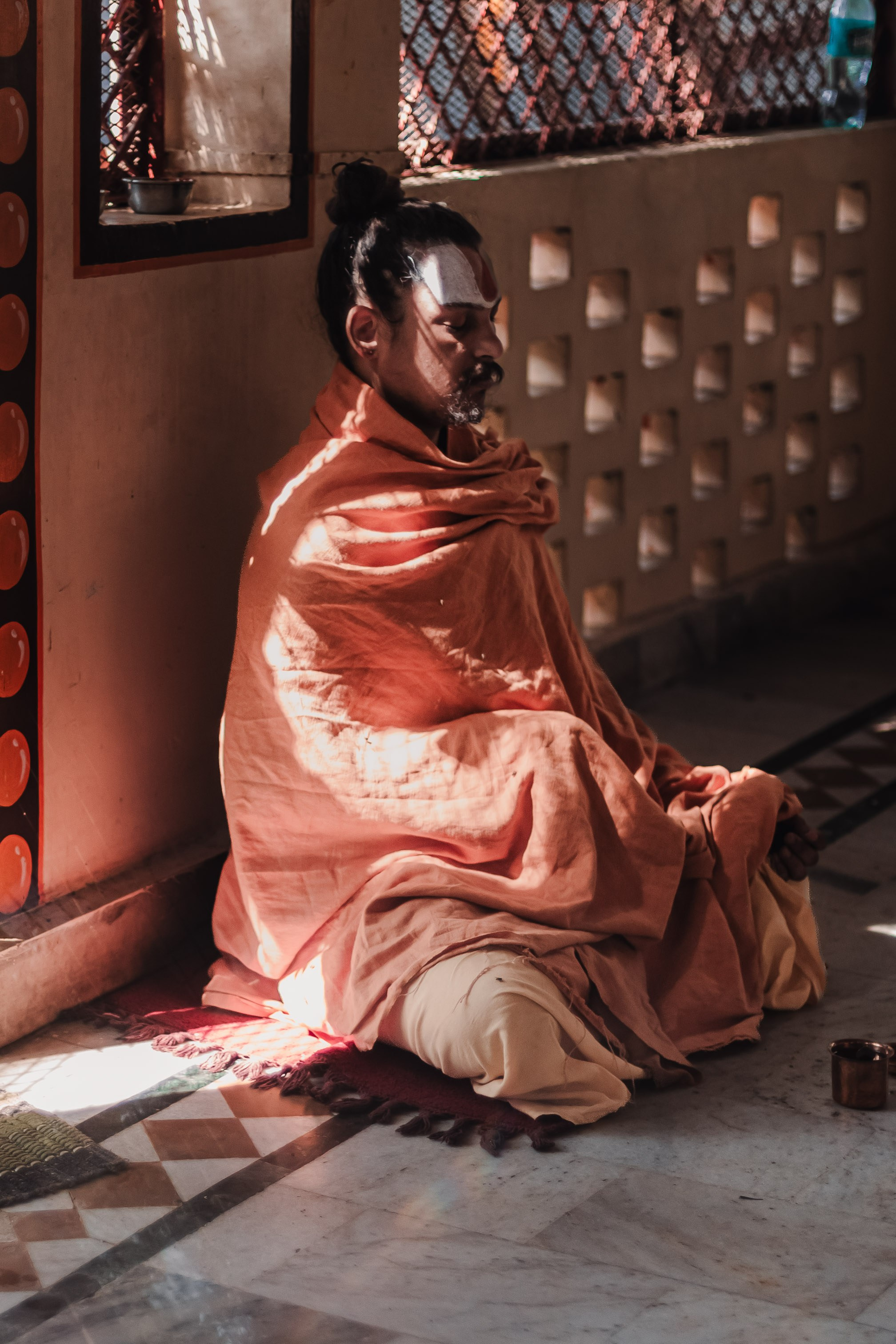 Devraha Baba Ji Ashram in Vrindavan. Мариам Багдасарян