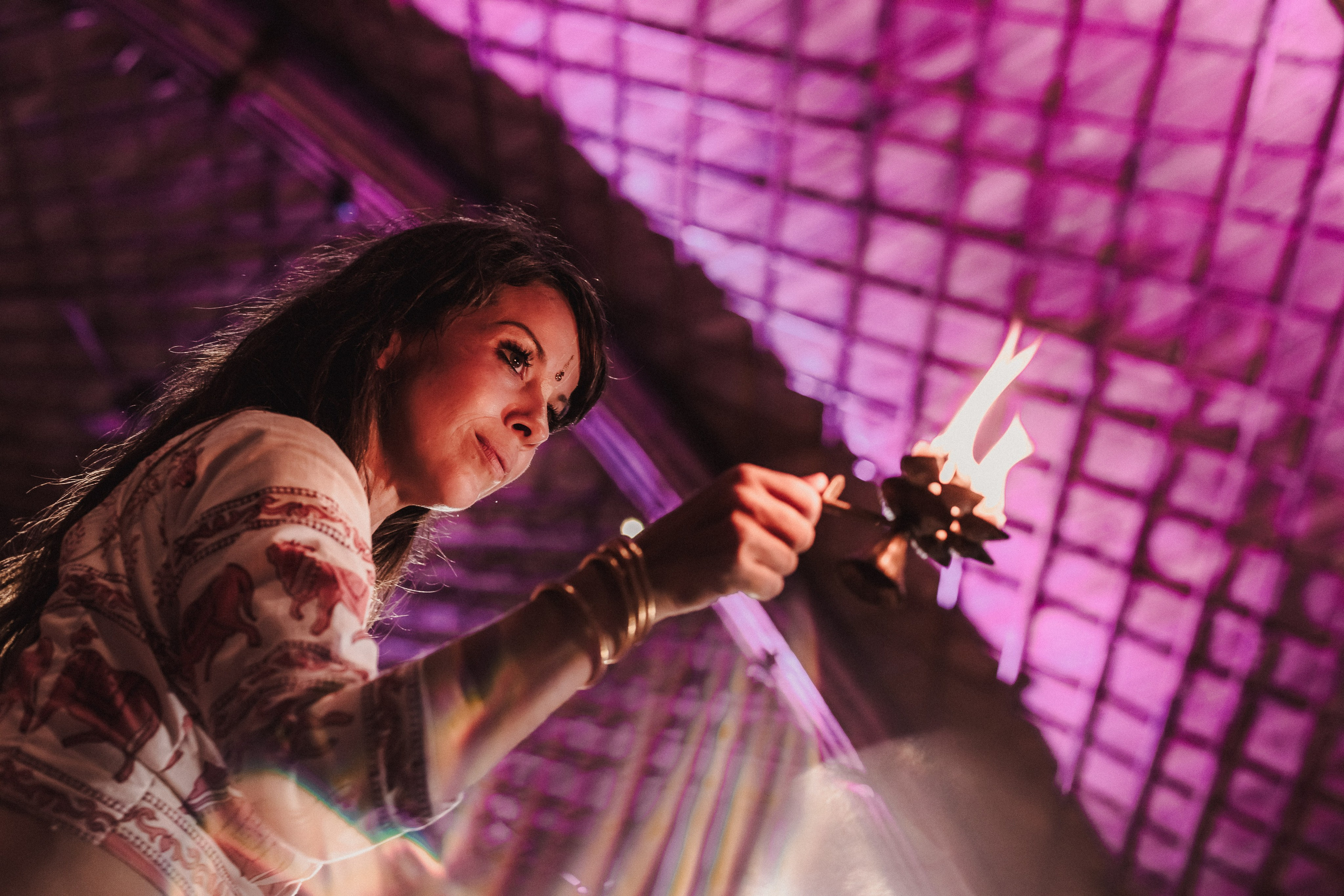 Hanuman Project kirtan at Alchemy march. Mariam Bagdasaryan