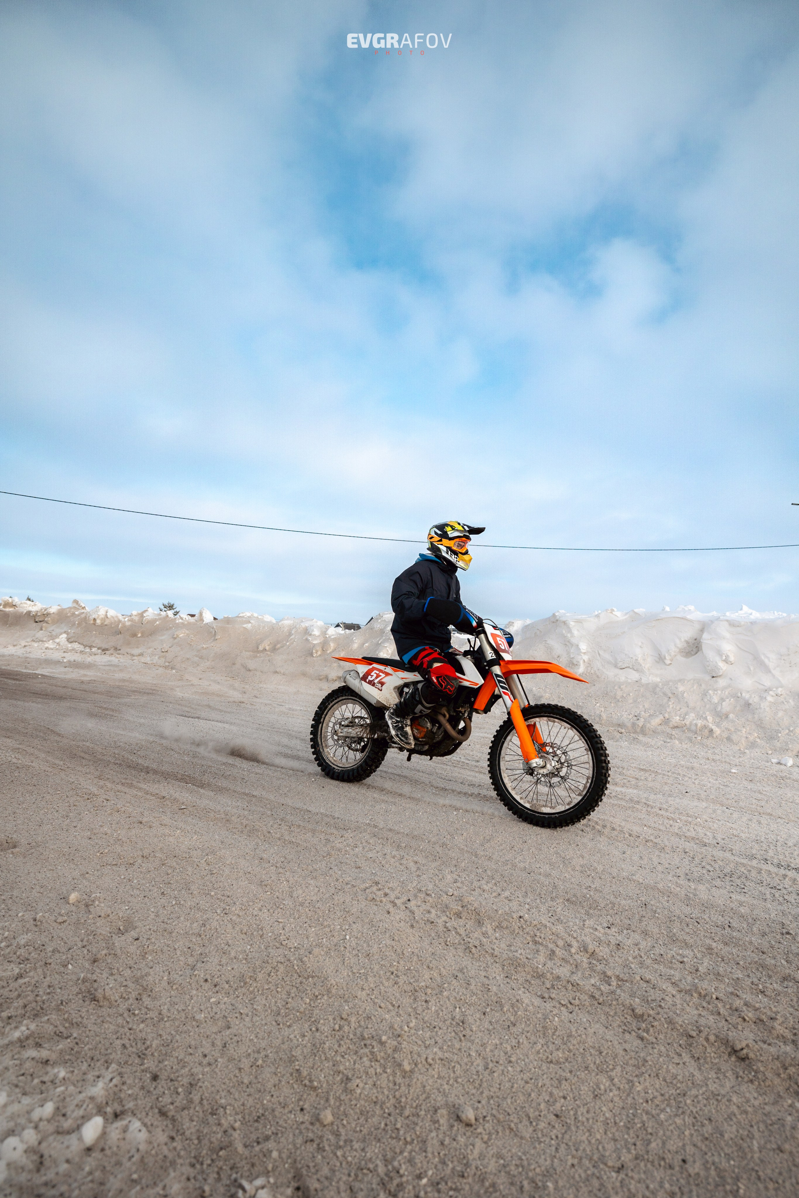 Открытый кубок Республики Татарстан по мотокроссу 3 этап. 4 февраля 2024 г. Фотограф Евграфов Александр