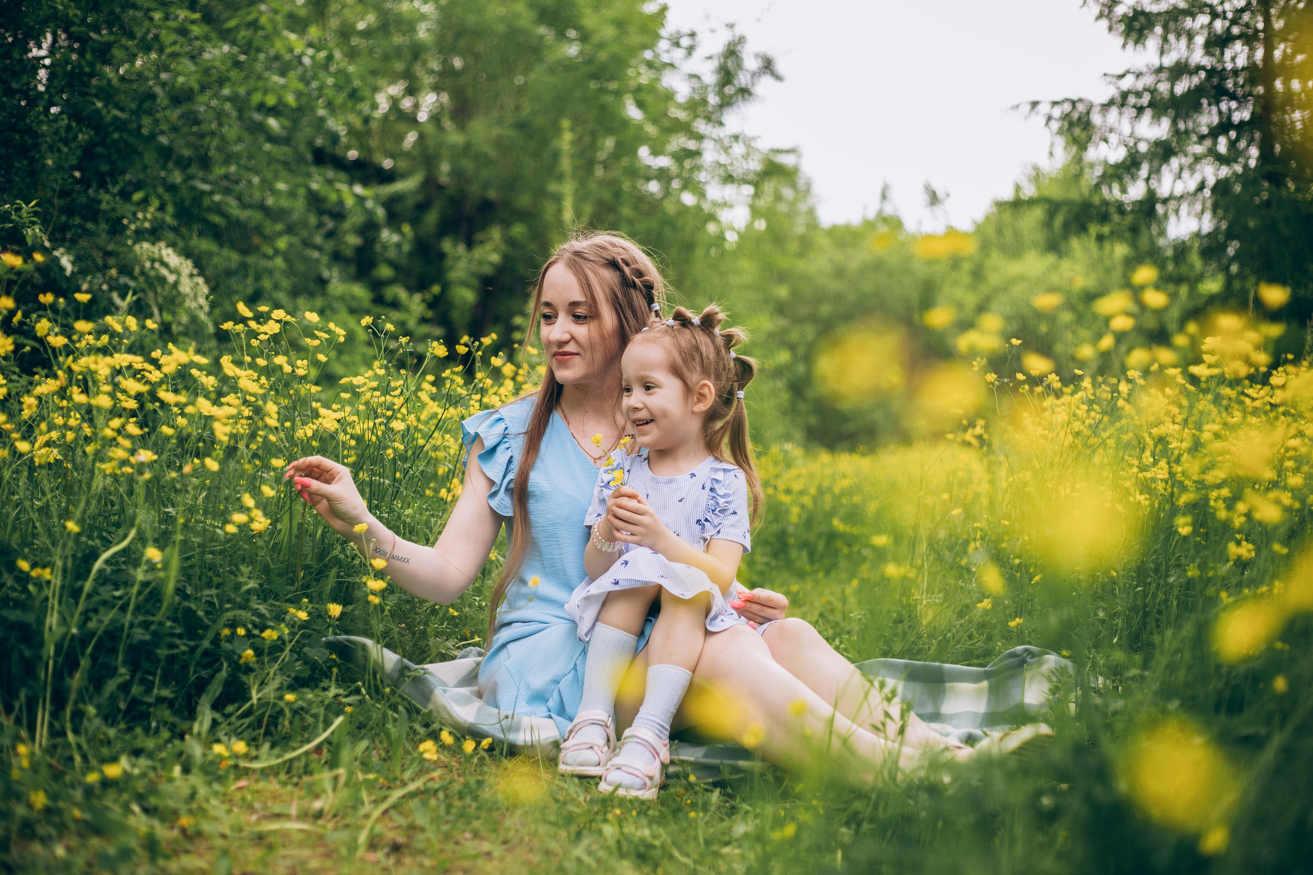 Маша и Алиса. Семейный и детский фотограф город Тында Дарья