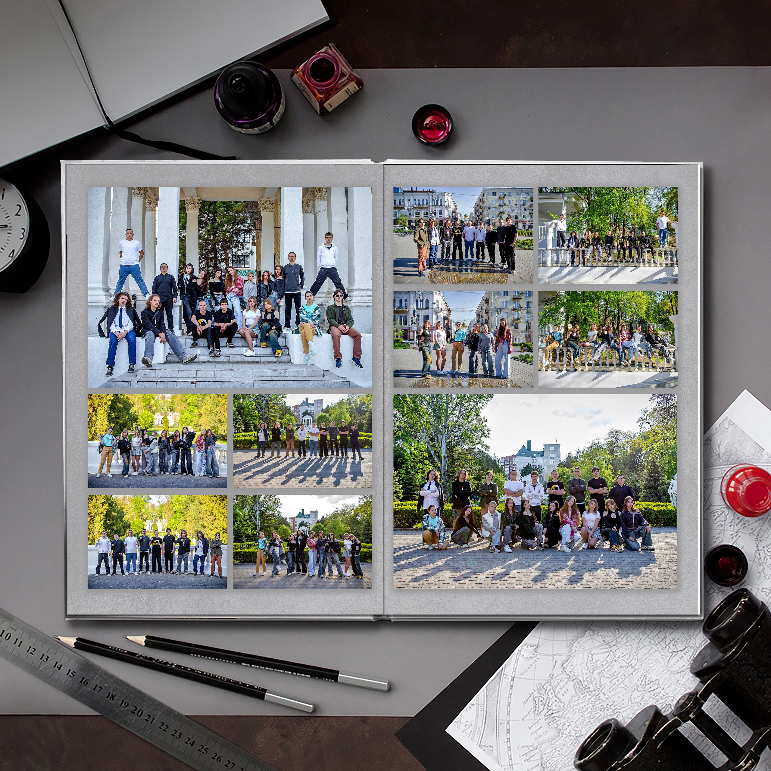 Выпускной альбом для выпускников школы (Дизайн № 203). Современные Выпускные Альбомы в Ростове-на-Дону