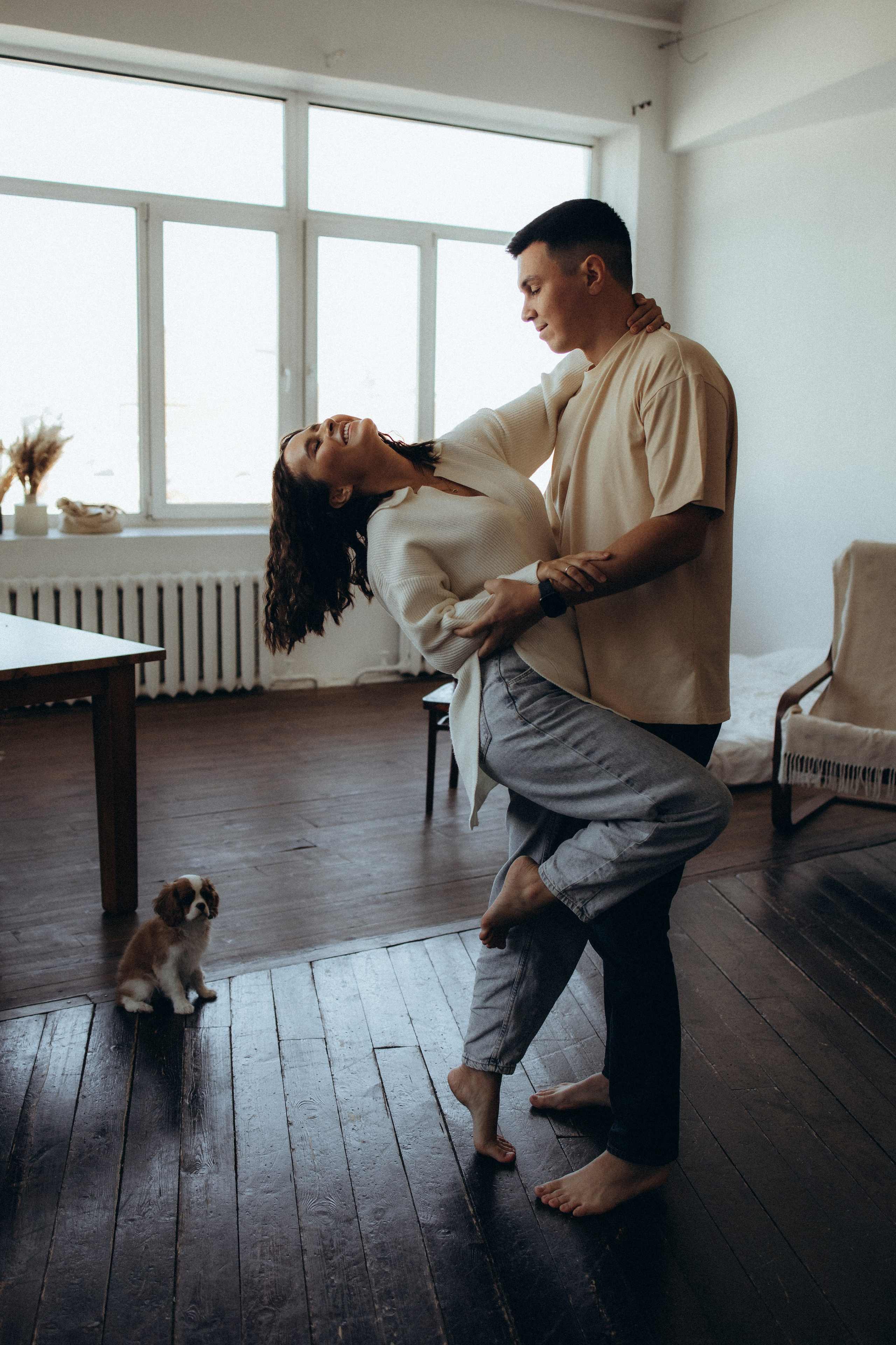 Ришат, Айгуль и пушистый малыш Йоко. Фотограф из Казани Мария Шамсутдинова