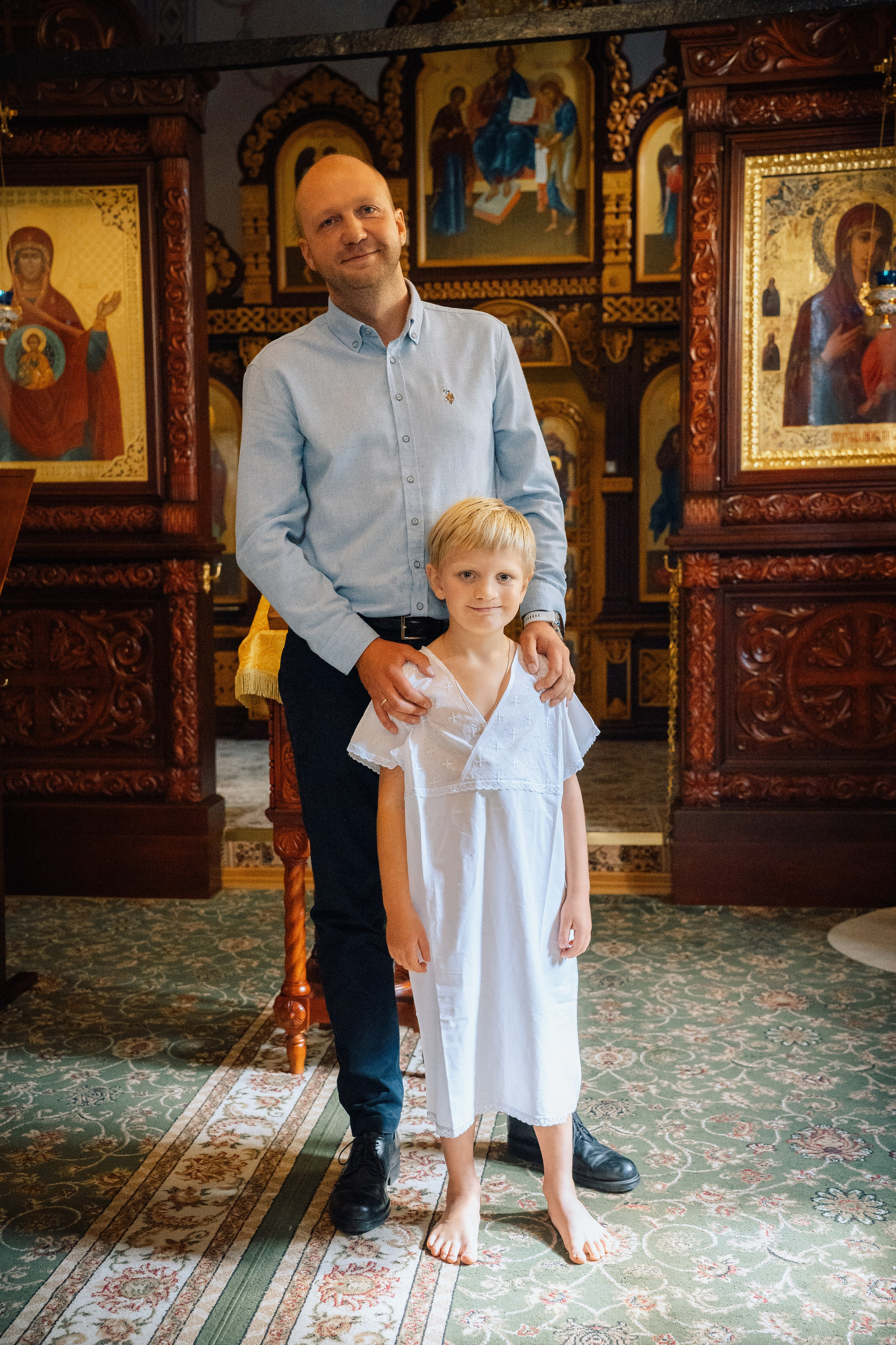 Крещение Марка. Фотограф Казакова Анастасия