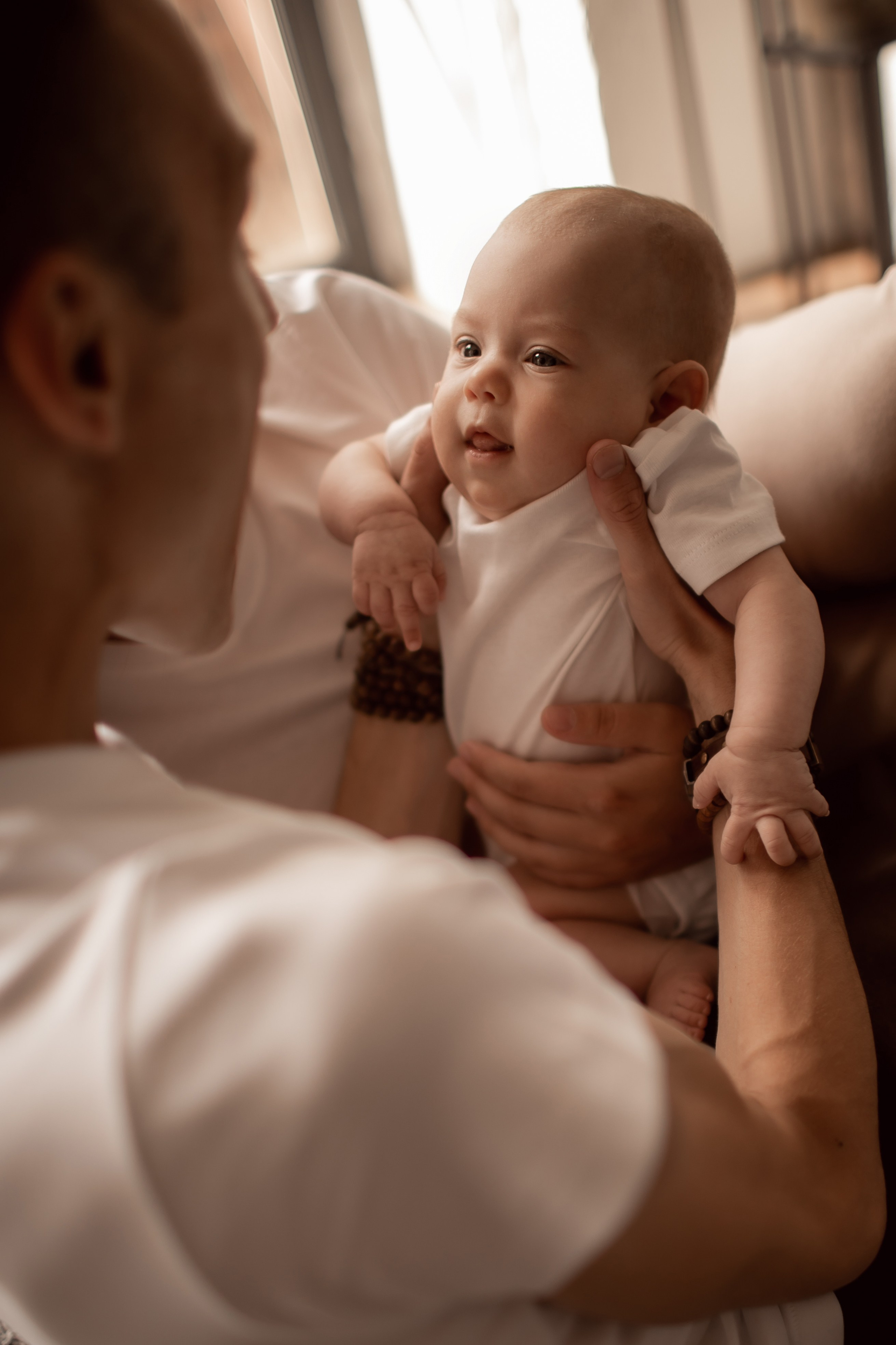 Валерия и Геннадий с крошкой. Семейный фотограф в Москве