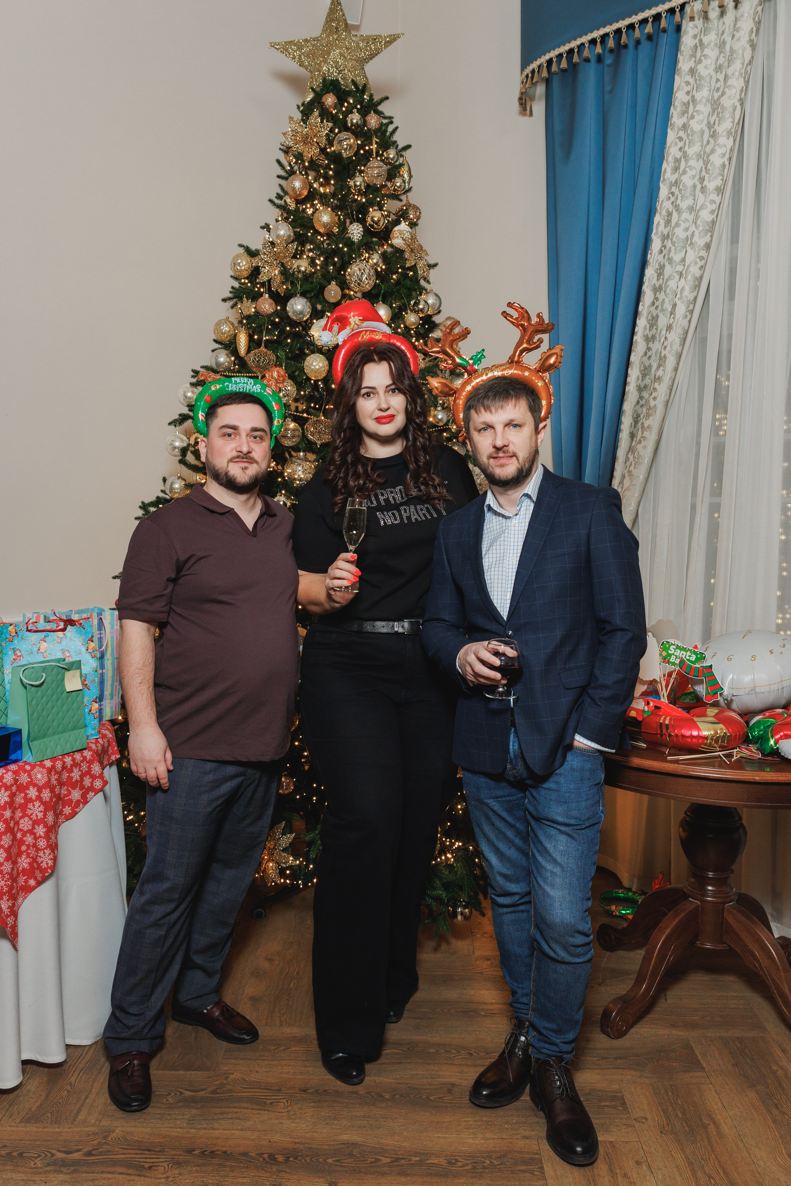 Новогодний корпоратив. Фотограф в Москве Дмитрий Емельянов