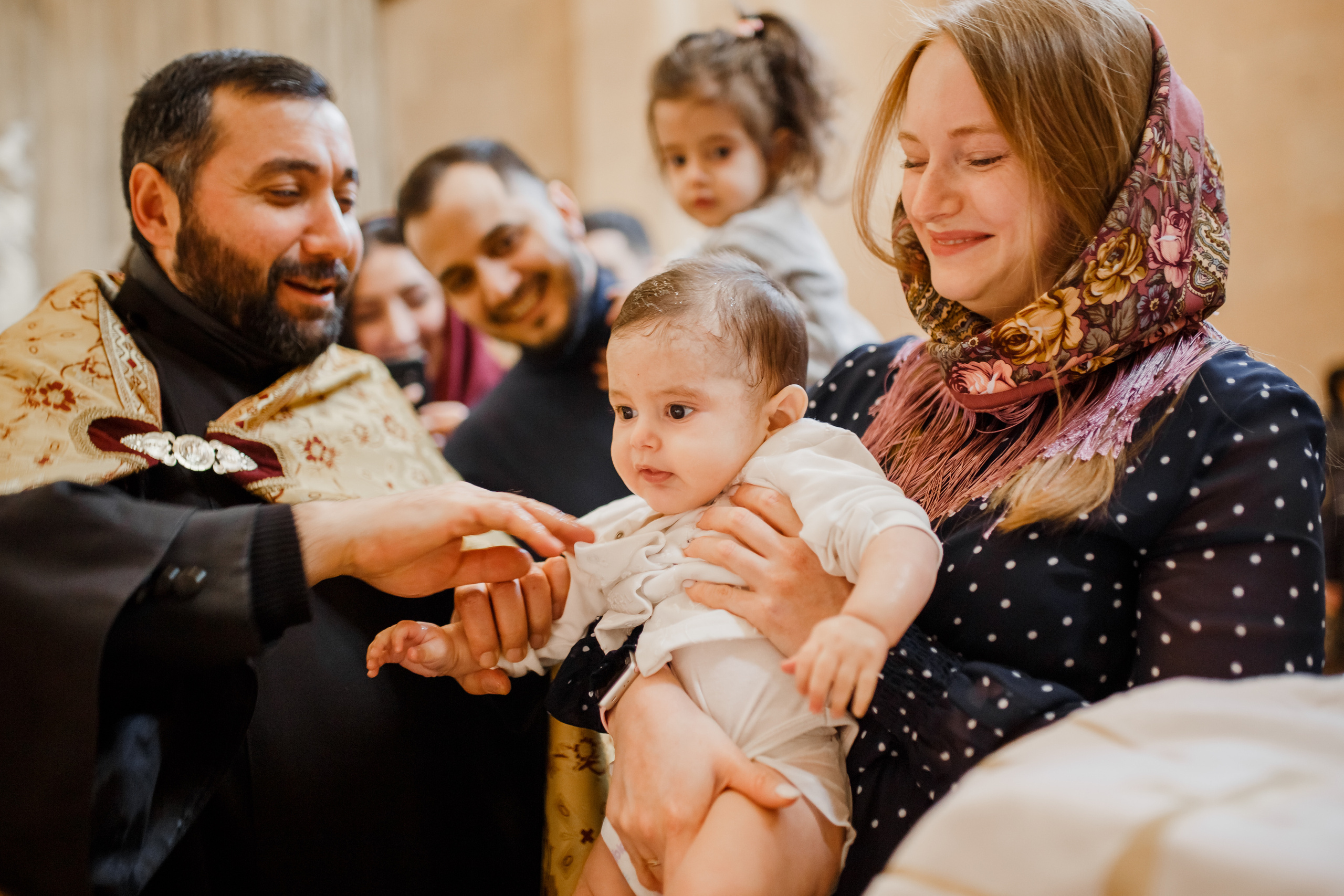 Крещение. Портретный и свадебный фотограф Алла Карени Москва