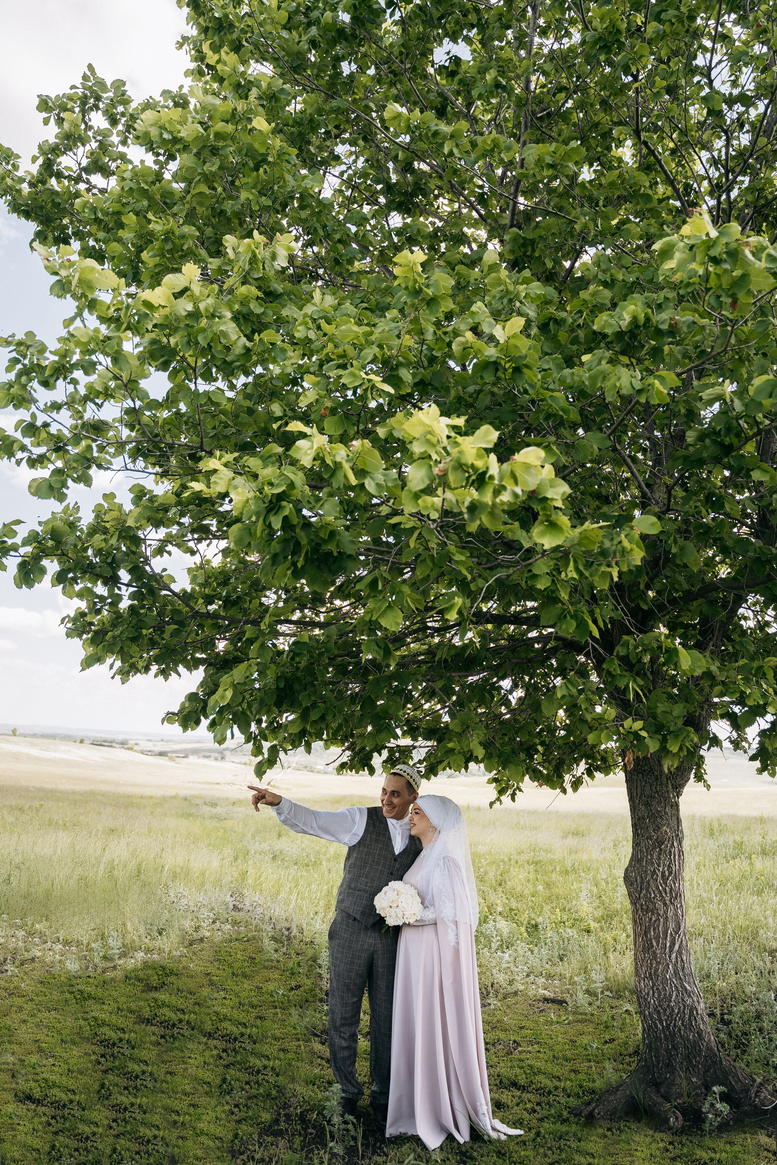 Асхат и Аделия. Свадебный семейный фотограф Ксения Божко Уфа Раевка никах в Нарыстау
