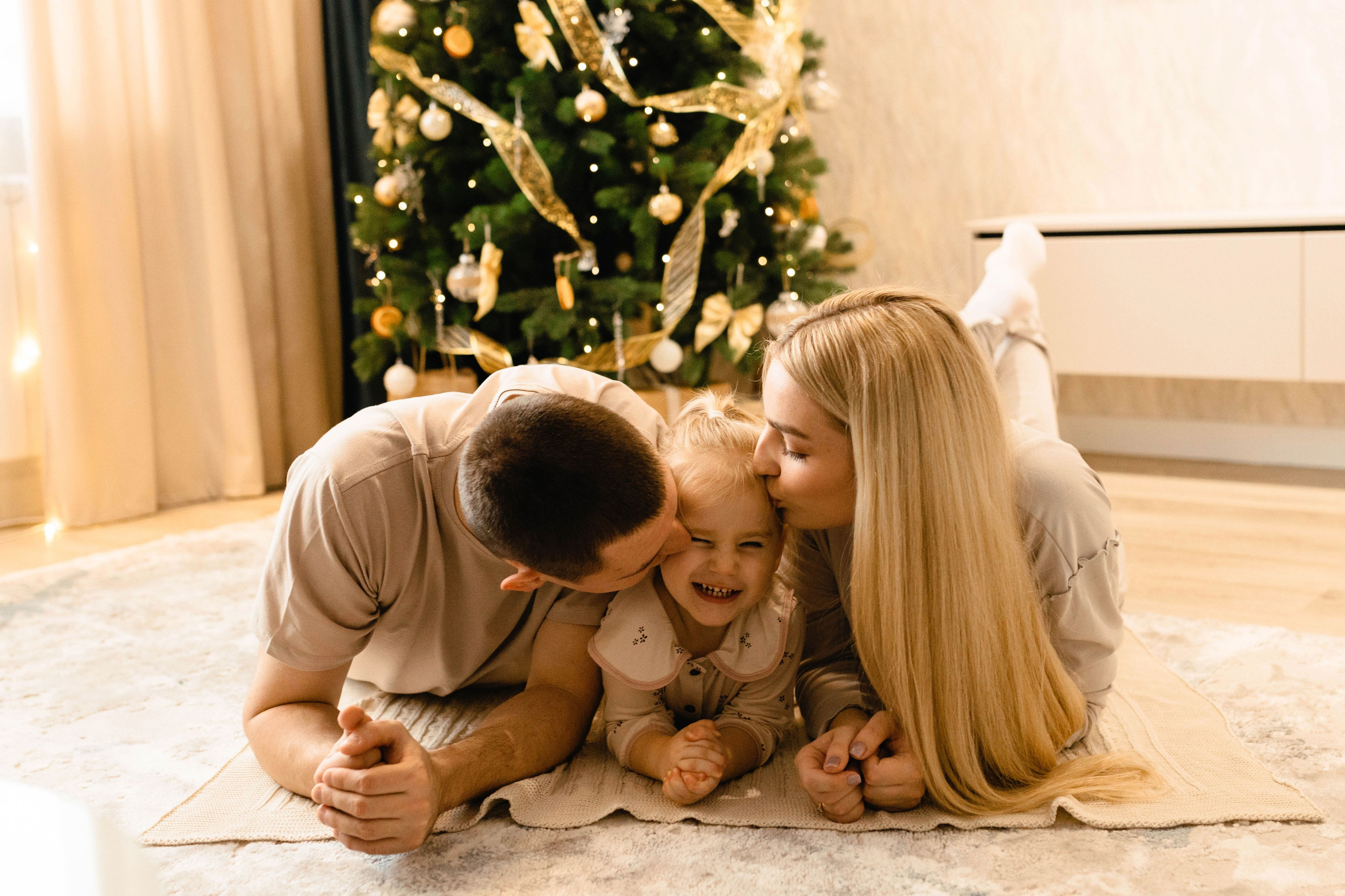 Домашняя семейная Новогодняя съемка. Свадебный и семейный фотограф во Владимире Белашова Анастасия