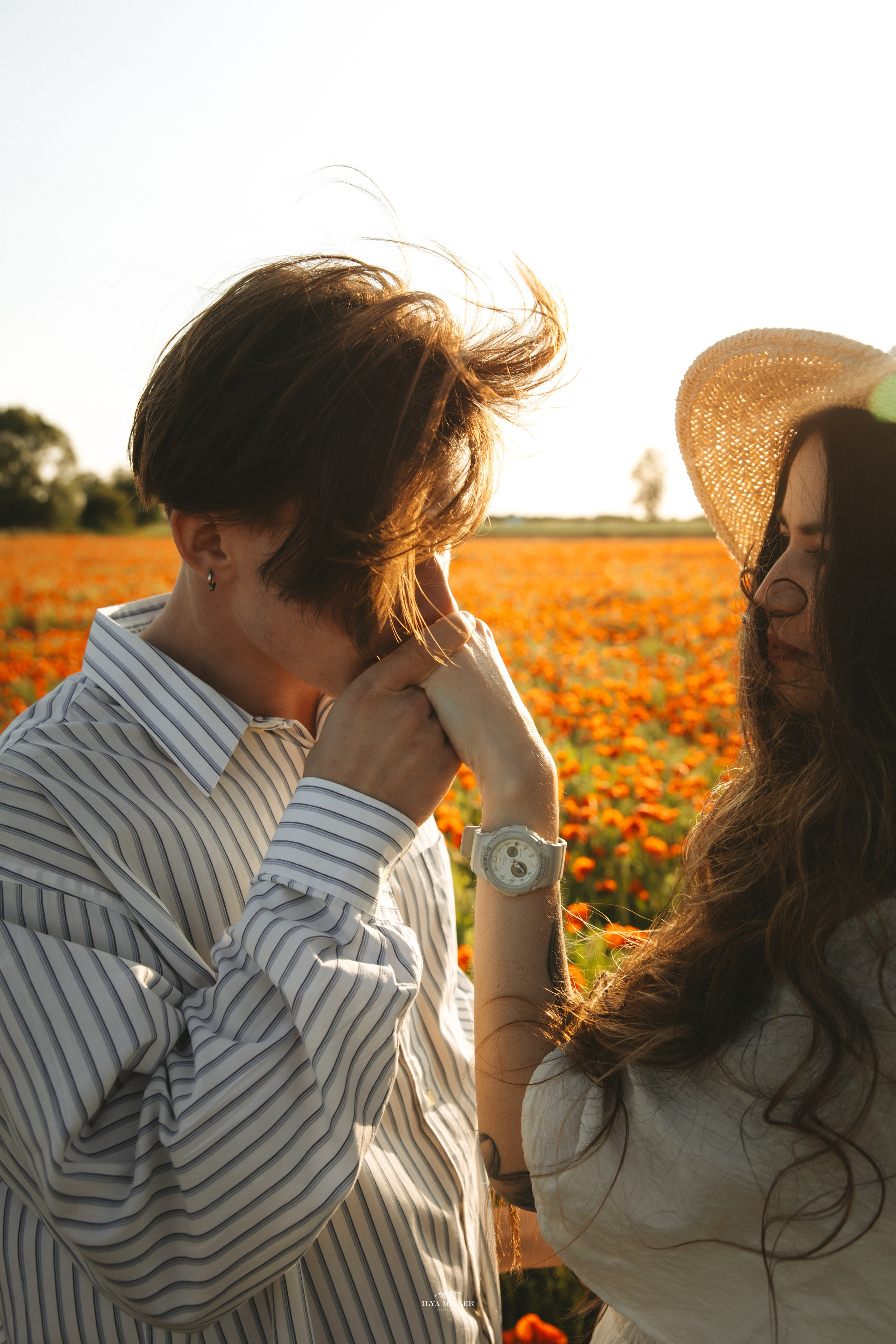 Дина и Влад / Маковые поля. Фотограф Калининград Илья Миллер
