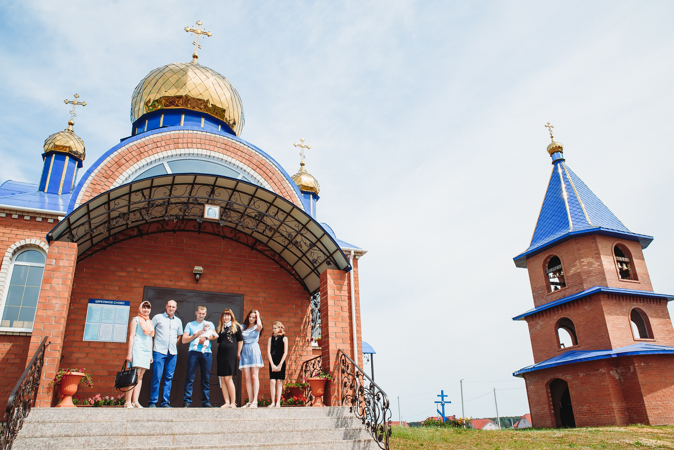 Крещение в Смолевичах. Свадебный и семейный фотограф в Минске Филиппович Александр