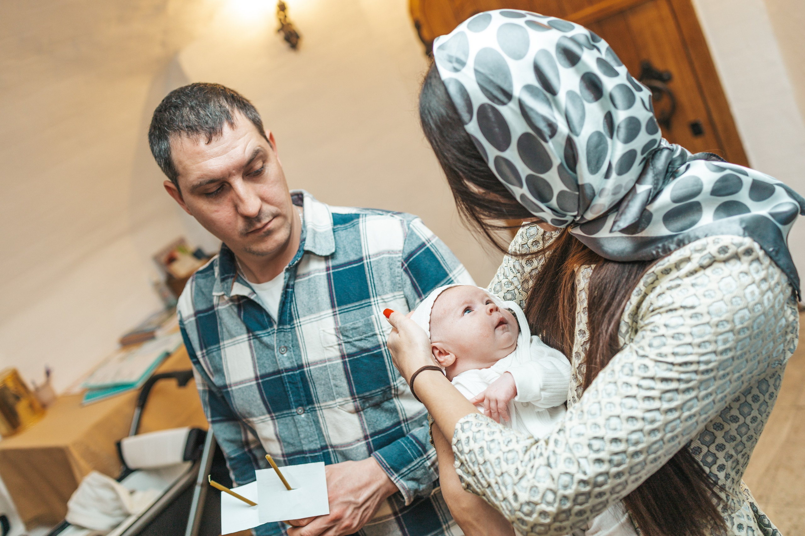 Крещение. Фотограф новорождённых в Москве и МО