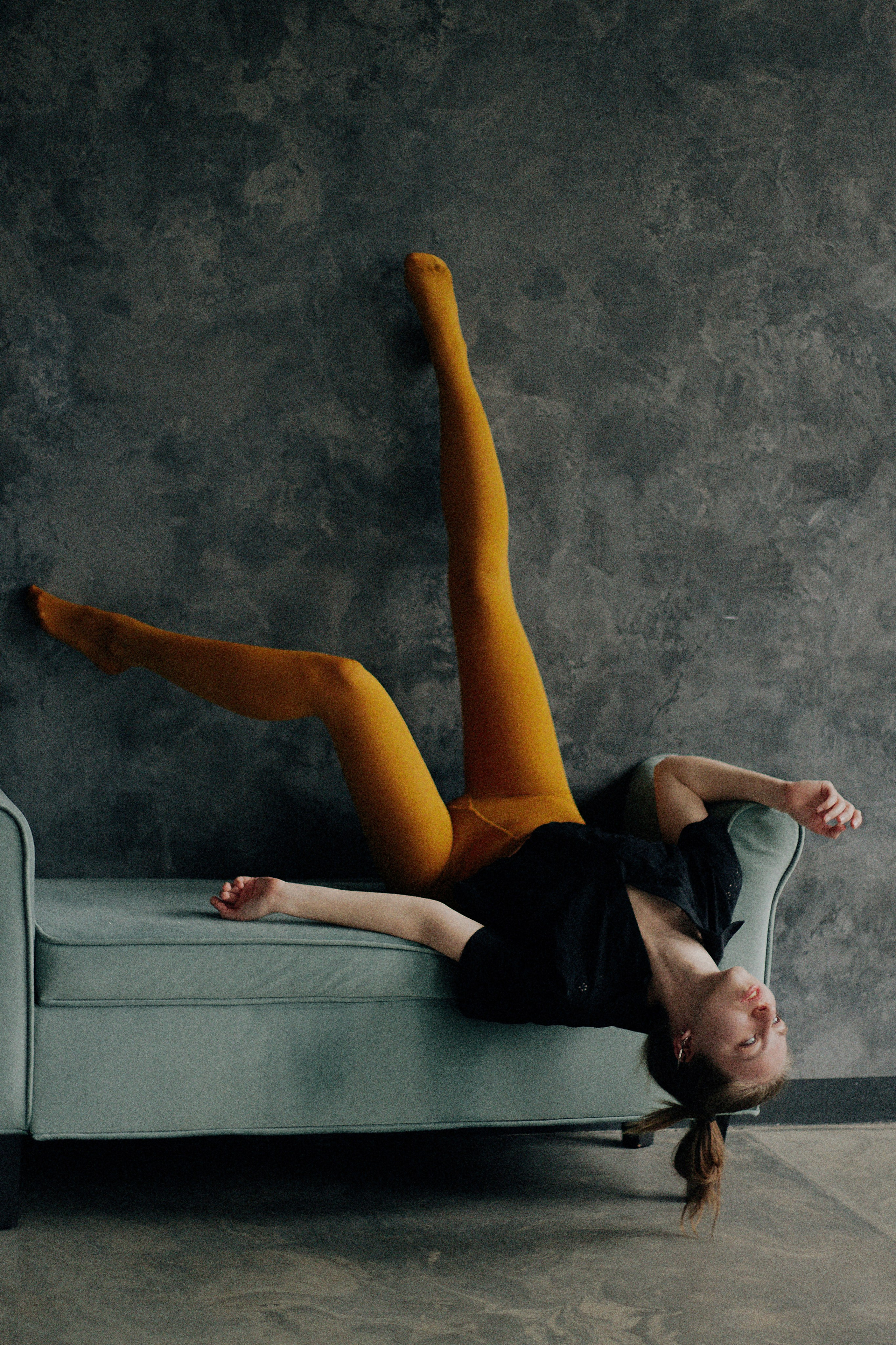 В студии. Интерьерный фотограф в Москве Дарья