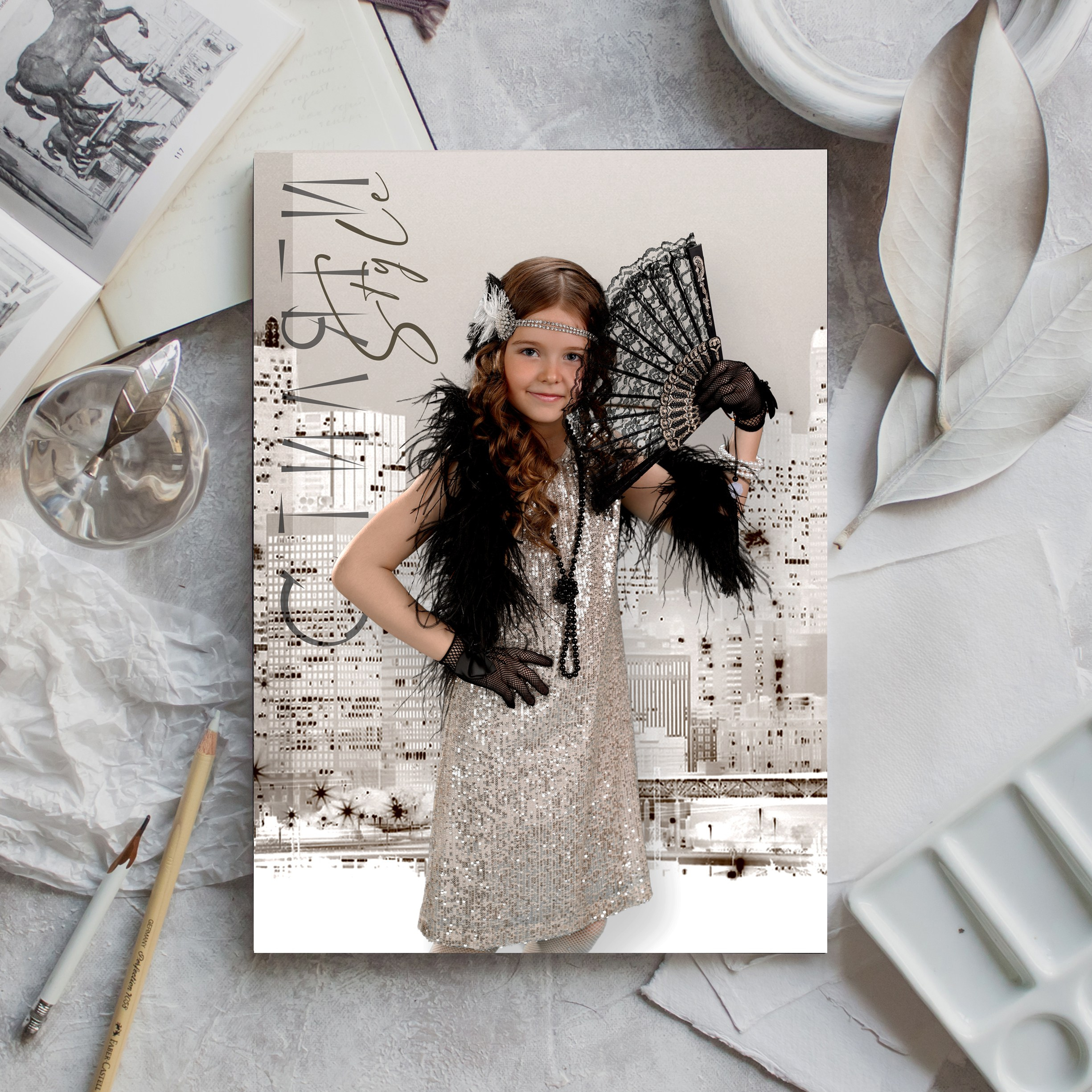 Планшет «Стиляги» 2000. Фотомастерская Алые Паруса