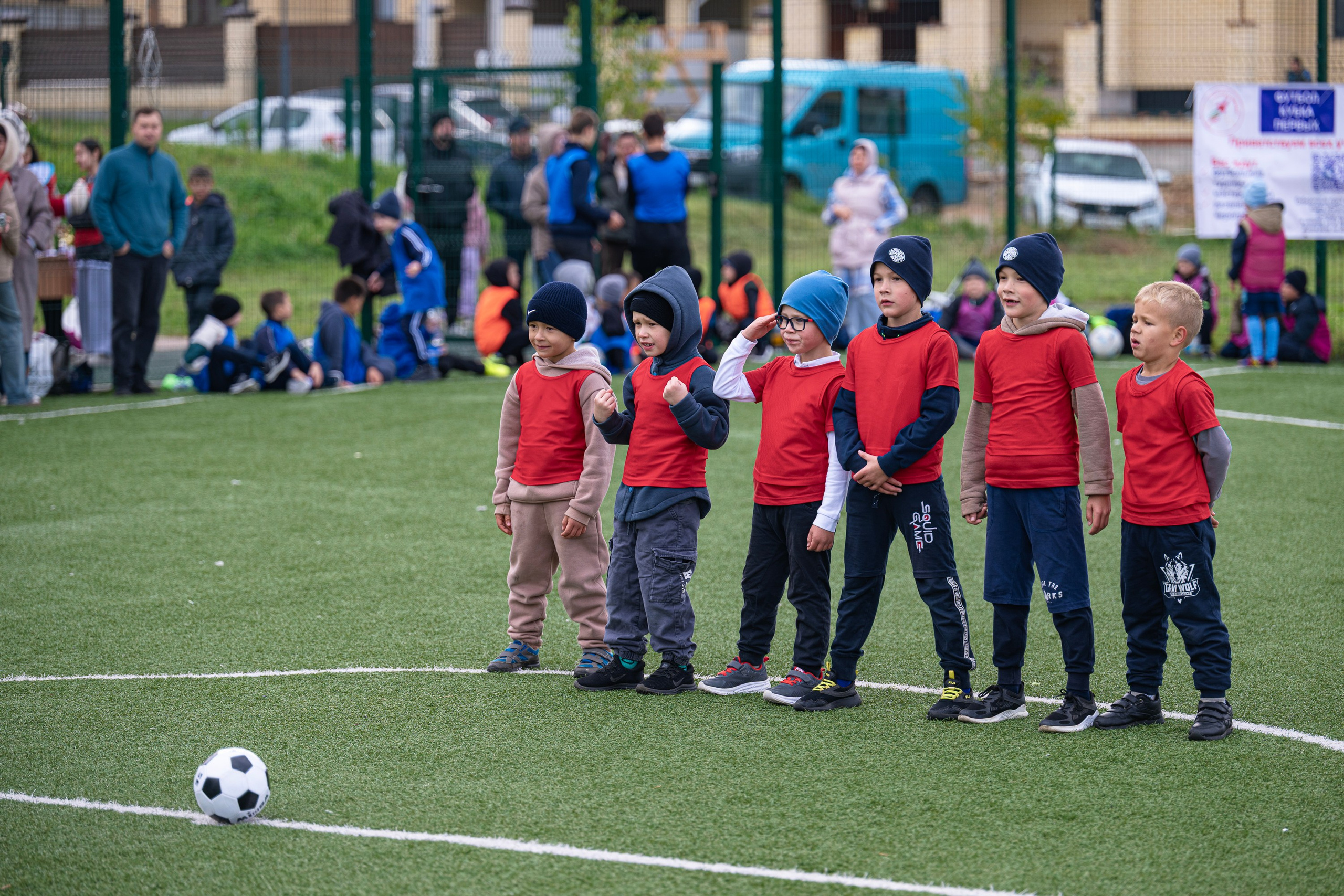 Детский футбол. Республика Татарстан, Высокогорский район, с. Высокая Гора. Свадебный фотограф в Казани, и Зеленодольске Радик Мухаметов
