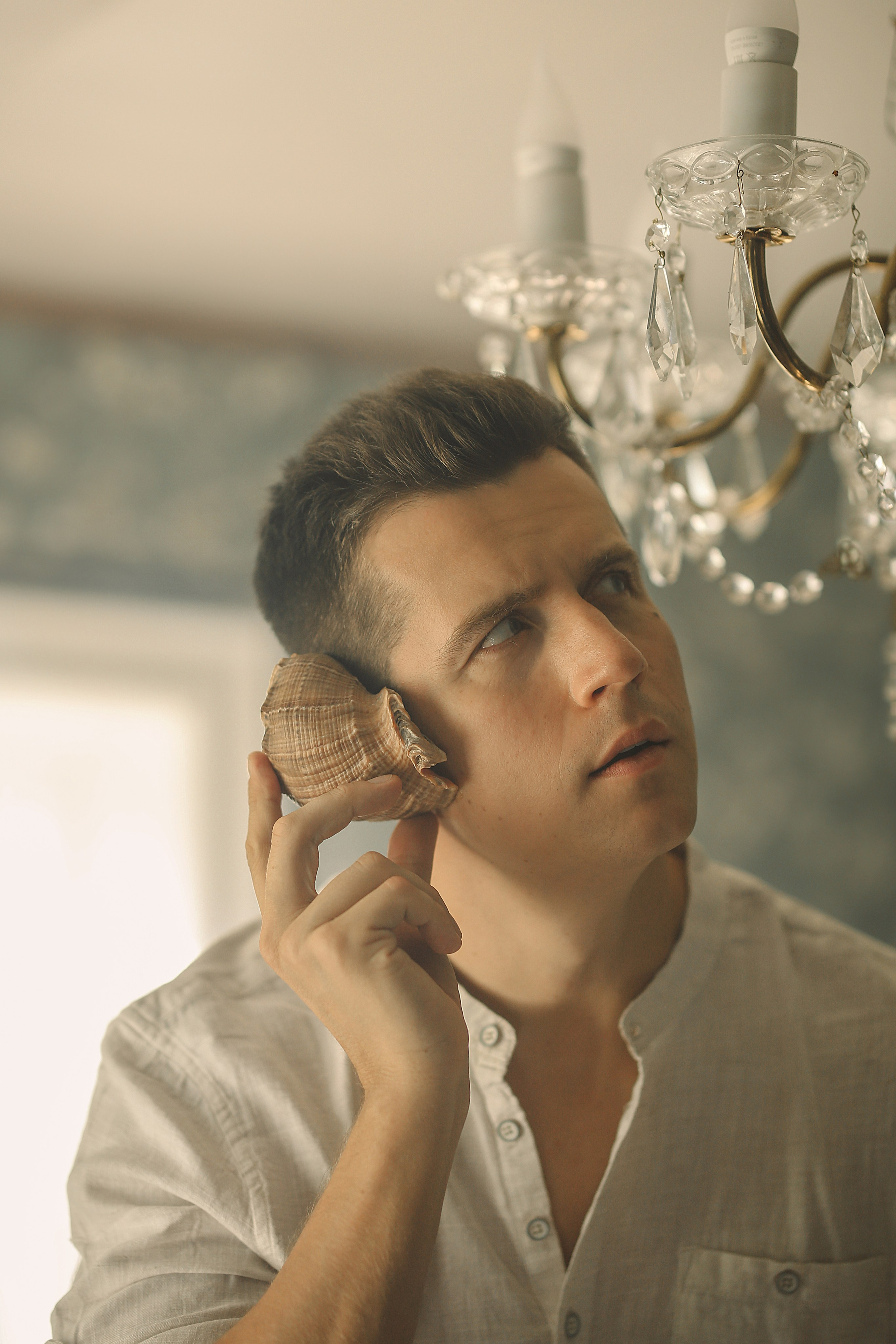 Писатель в Drozd House. Фотограф Анастасия Залевская