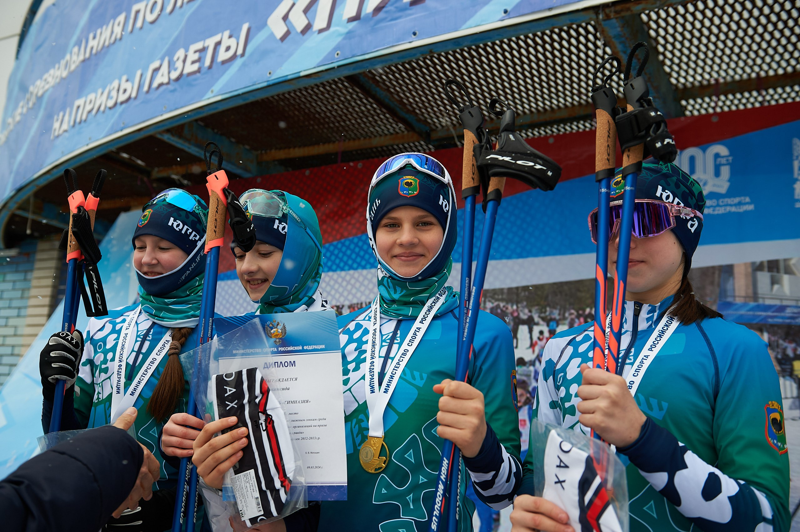 Всероссийские соревнования по лыжным гонкам «Пионерская правда». Ижевс. Спортивный репортажный фотограф в Ижевске Сергей Мерзляков