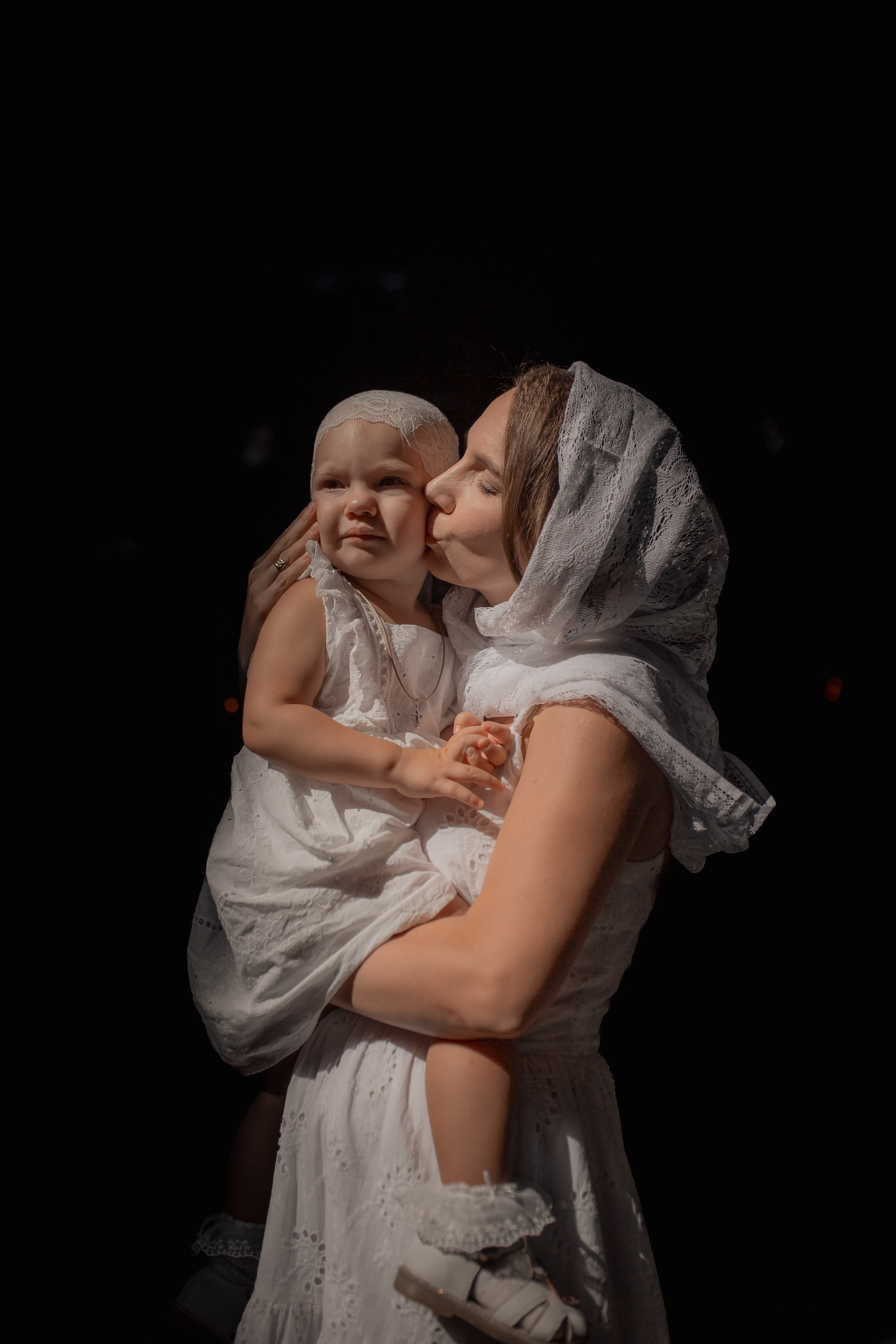 Крещение Алисы и Ксении. Фотограф на Крещение и Венчание в Ташкенте