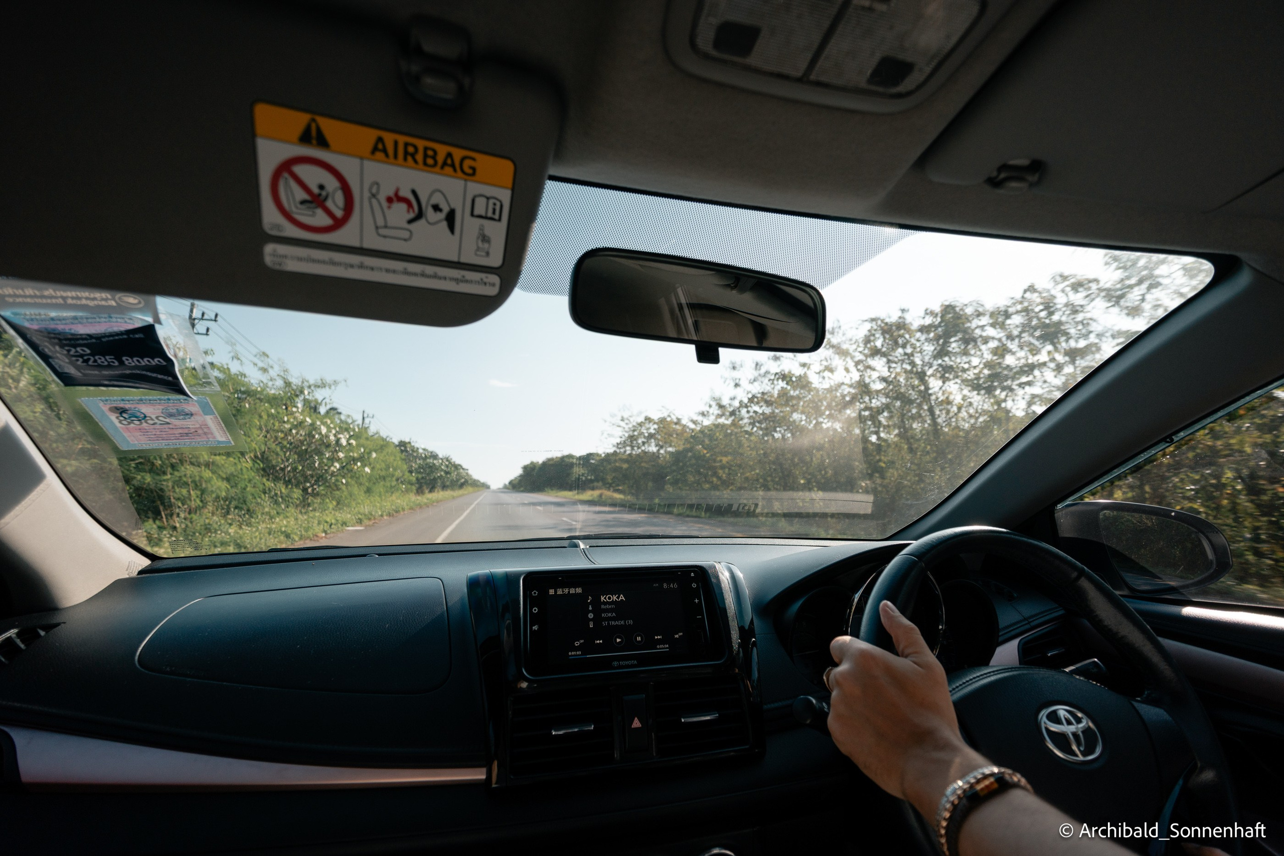 Thai monk. Photographer in Guangzhou, China. Archibald Sonnenhaft