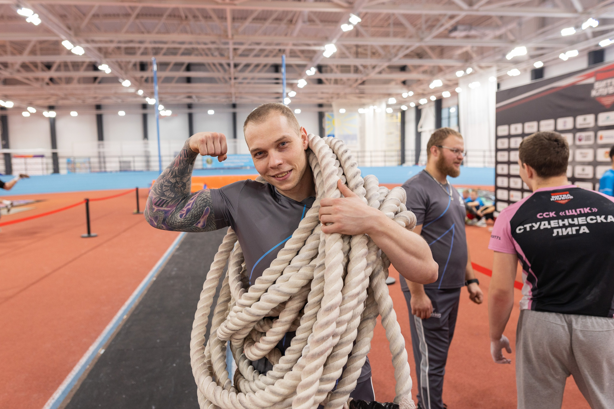 Спортивный репортаж в Туле: перетягивание канатов для Минспорта