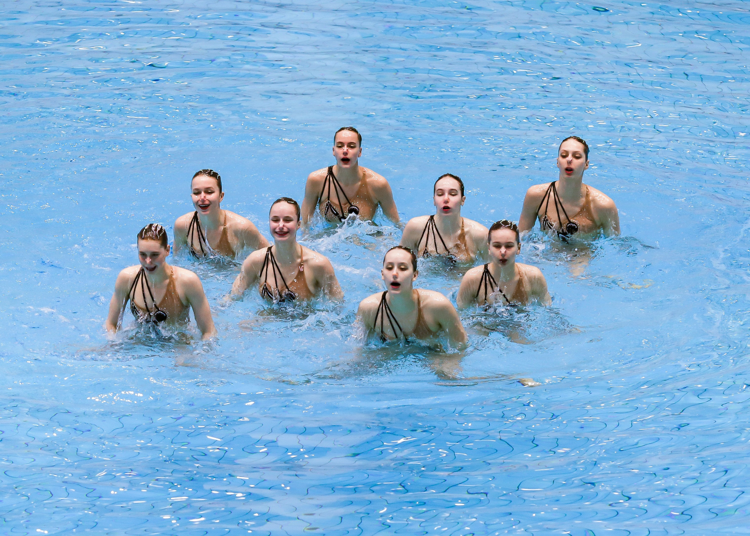 Первенство России по синхронному плаванию. Техническая программа. Группы. Репортажный фотограф в Москве