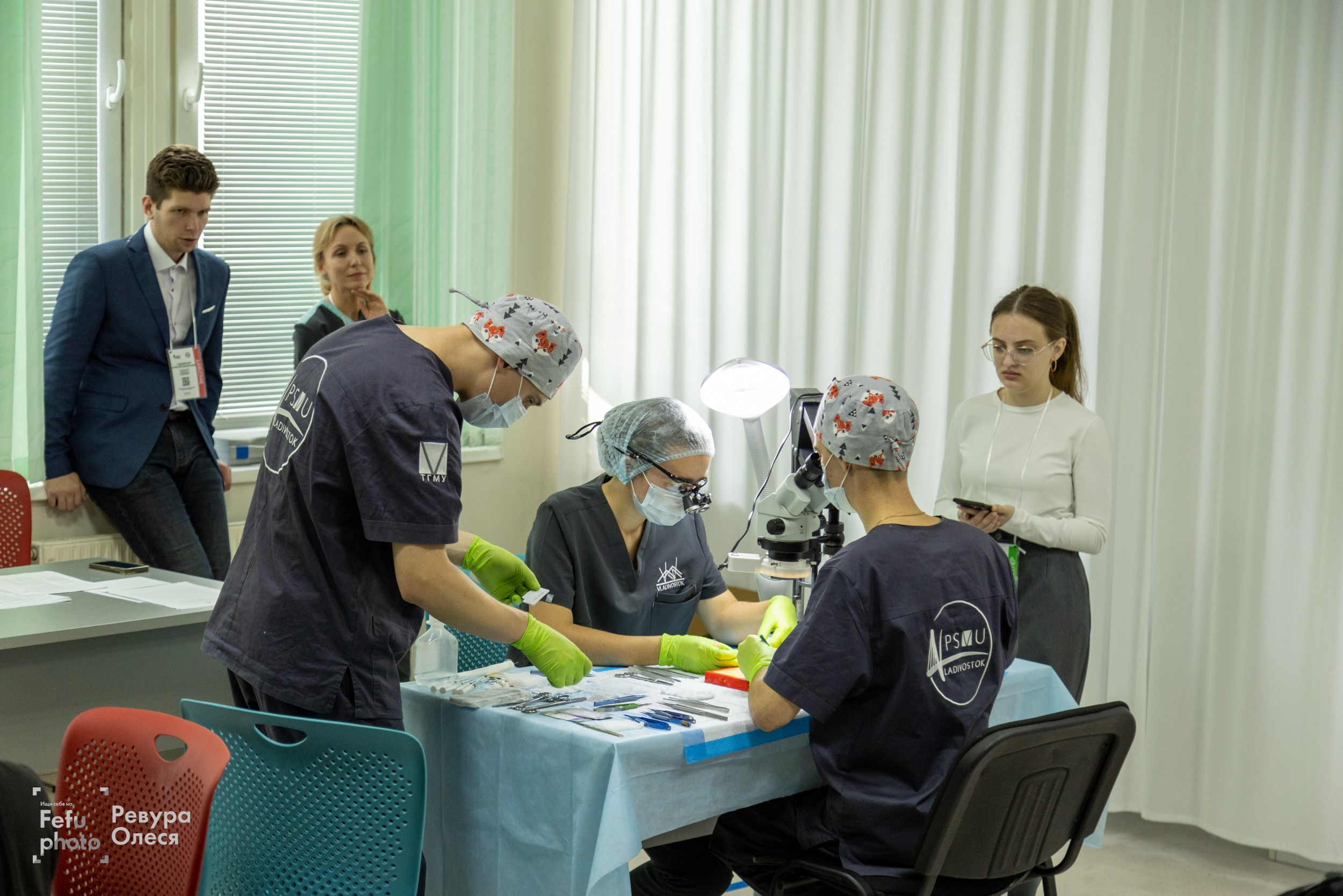 2-я Региональная олимпиада по хирургии. Репортажный и портретный фотограф в Владивостоке