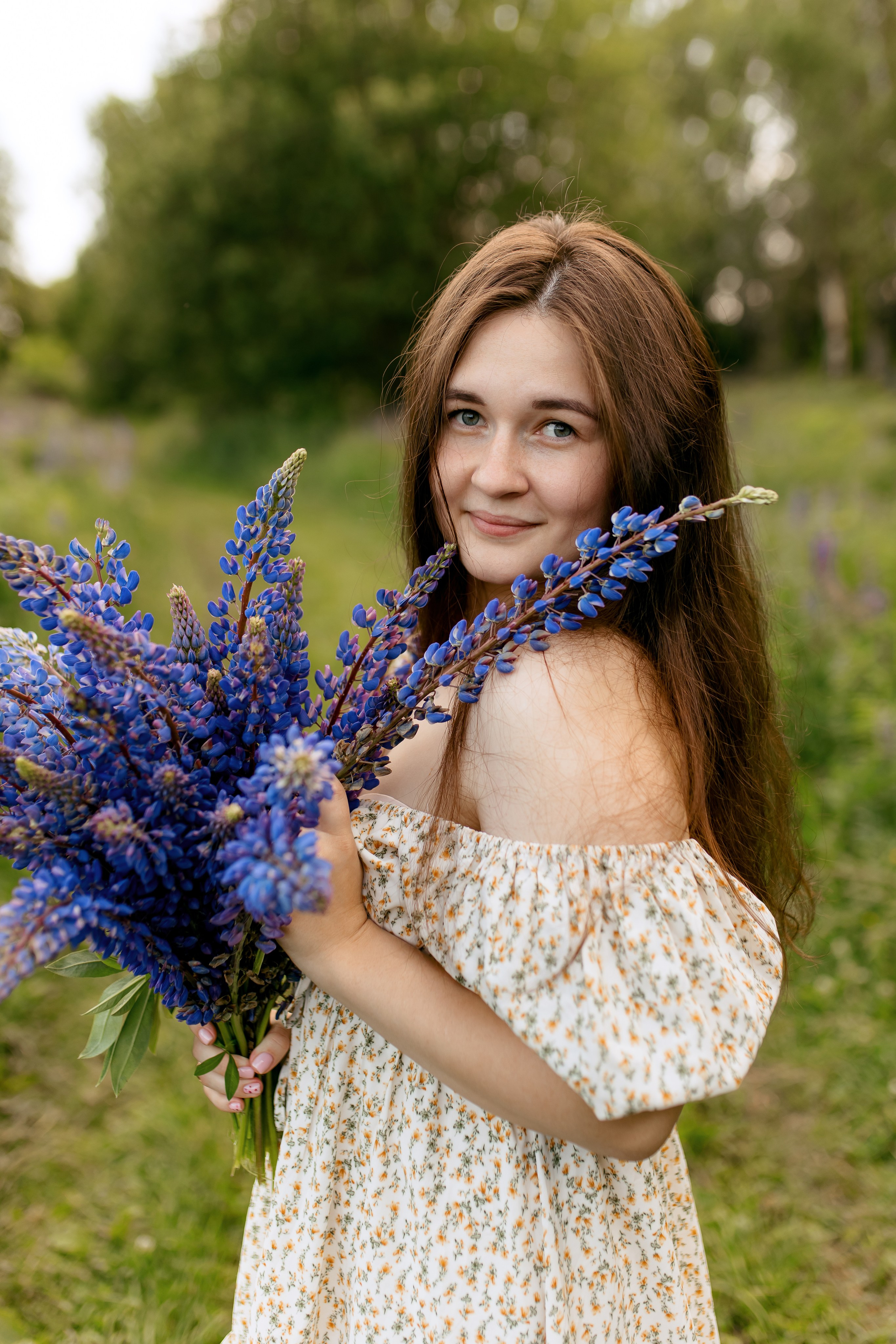 В люпинах. Свадебный и семейный фотограф в Туле и области Маша Костина
