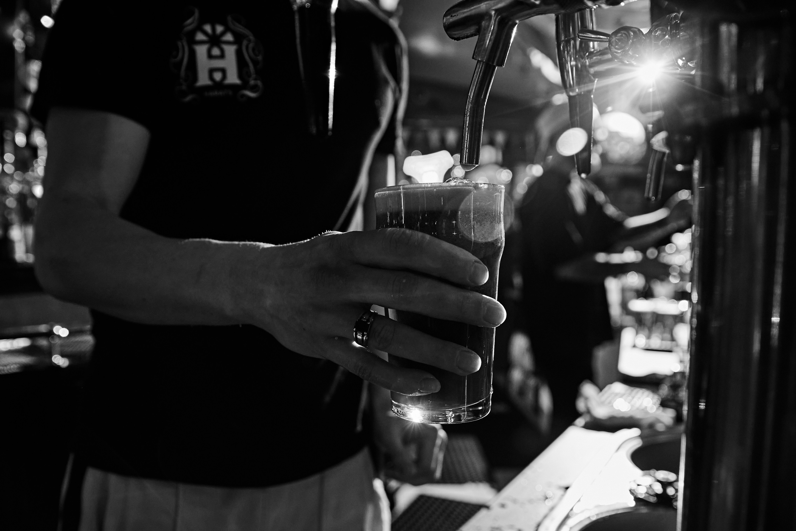 Новогодние выходные в Harat’s pub. Фотограф Александра Иванова