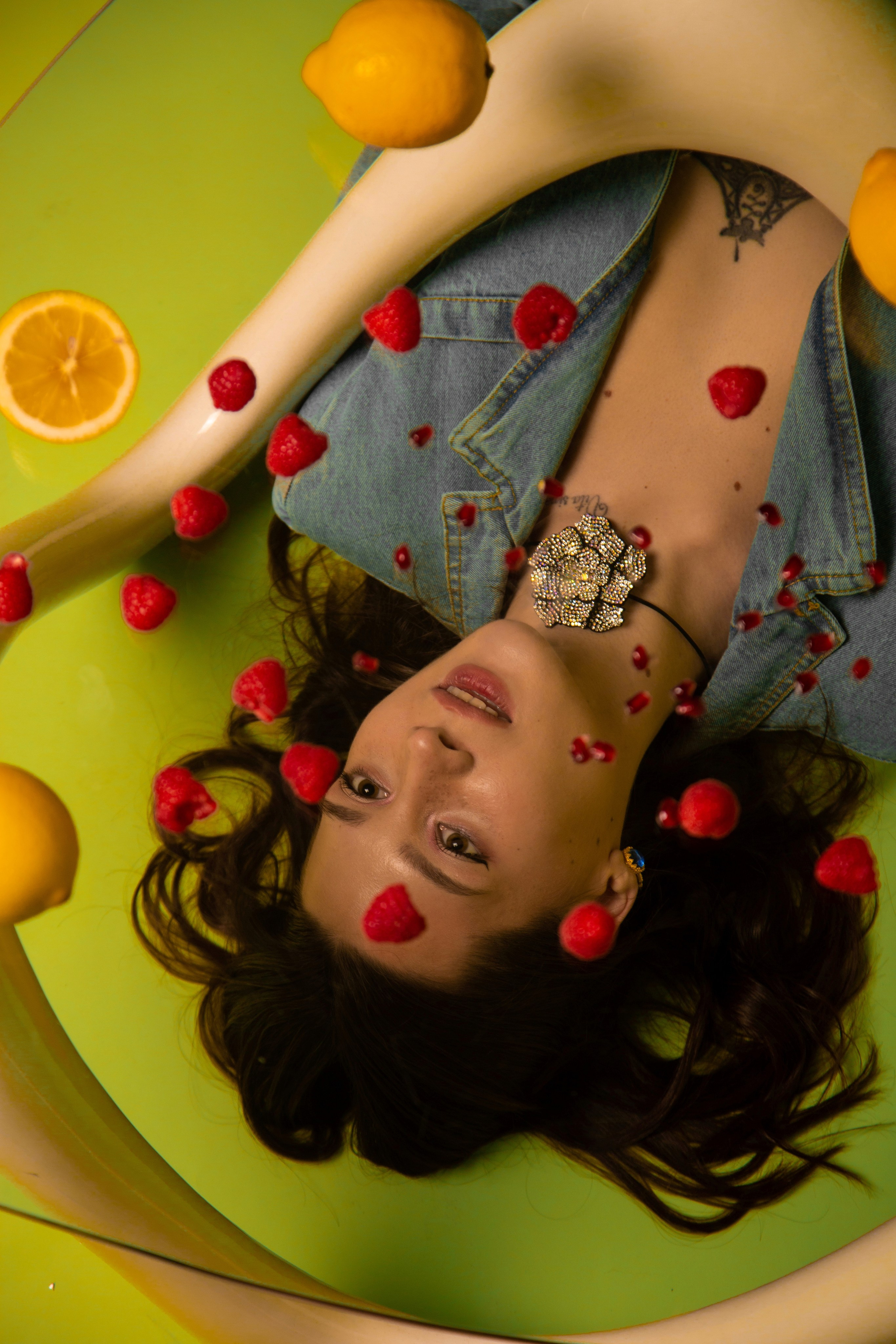 Дарья&Фрукты. Фотограф в Краснодаре Елизавета Тарасенко