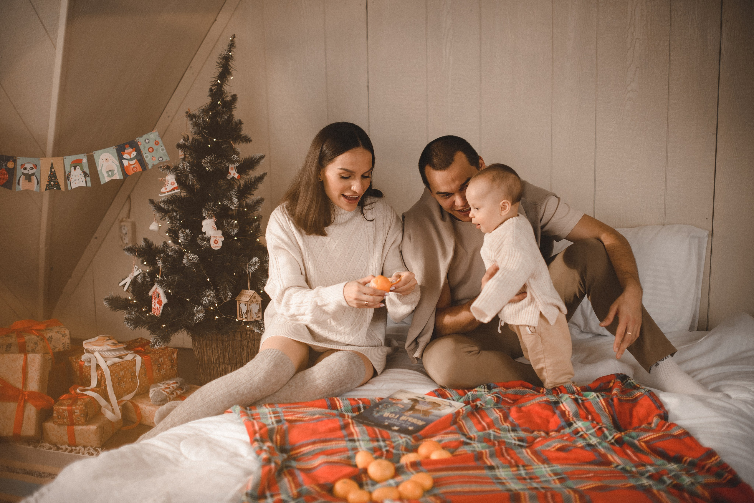 Новогодняя история Даши, Артёма и Савелия. Семейный фотограф в г. Ставрополь, Сорокина Мария