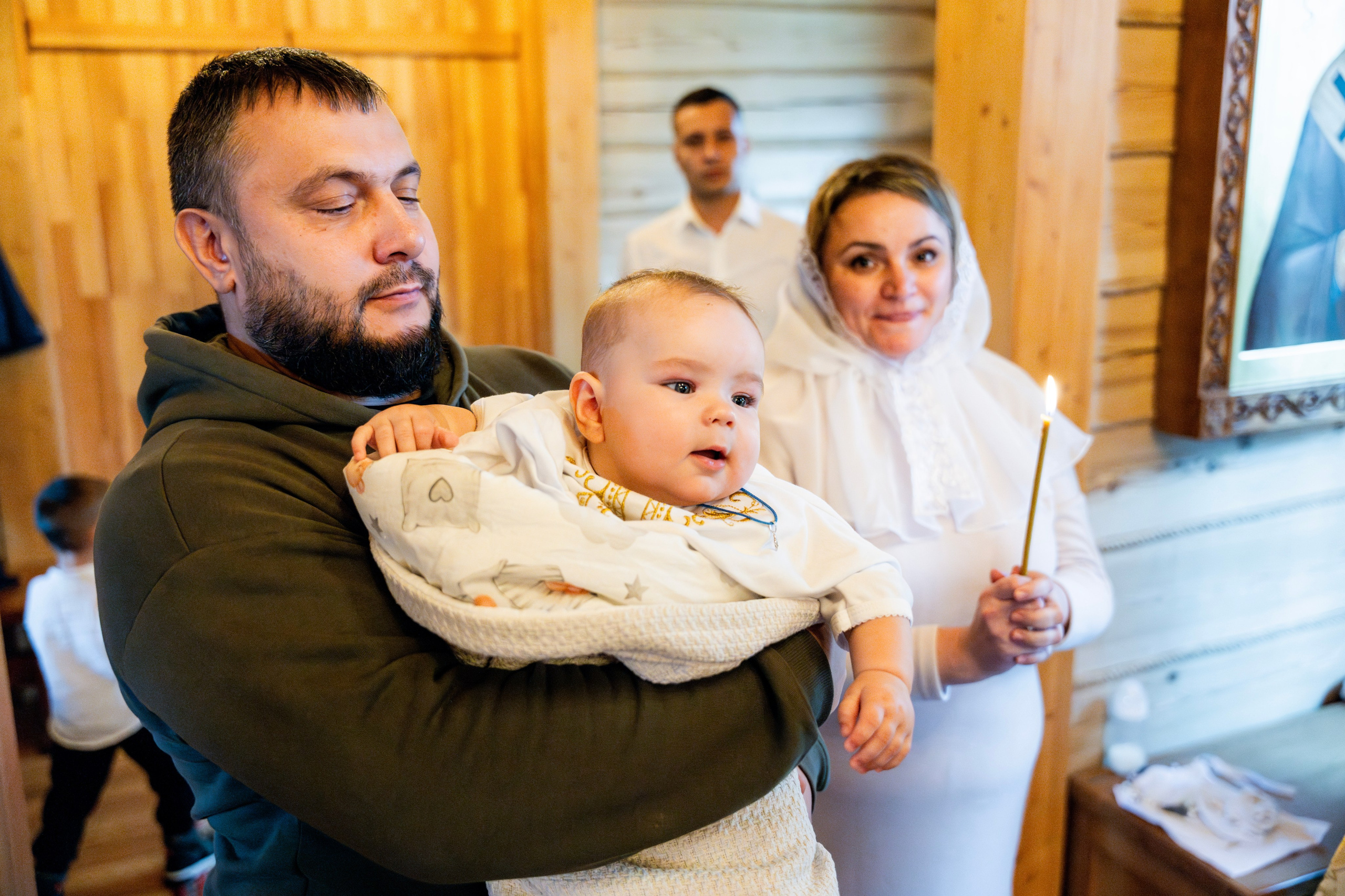 Крещение Ильи. Фотограф Юлия Попова