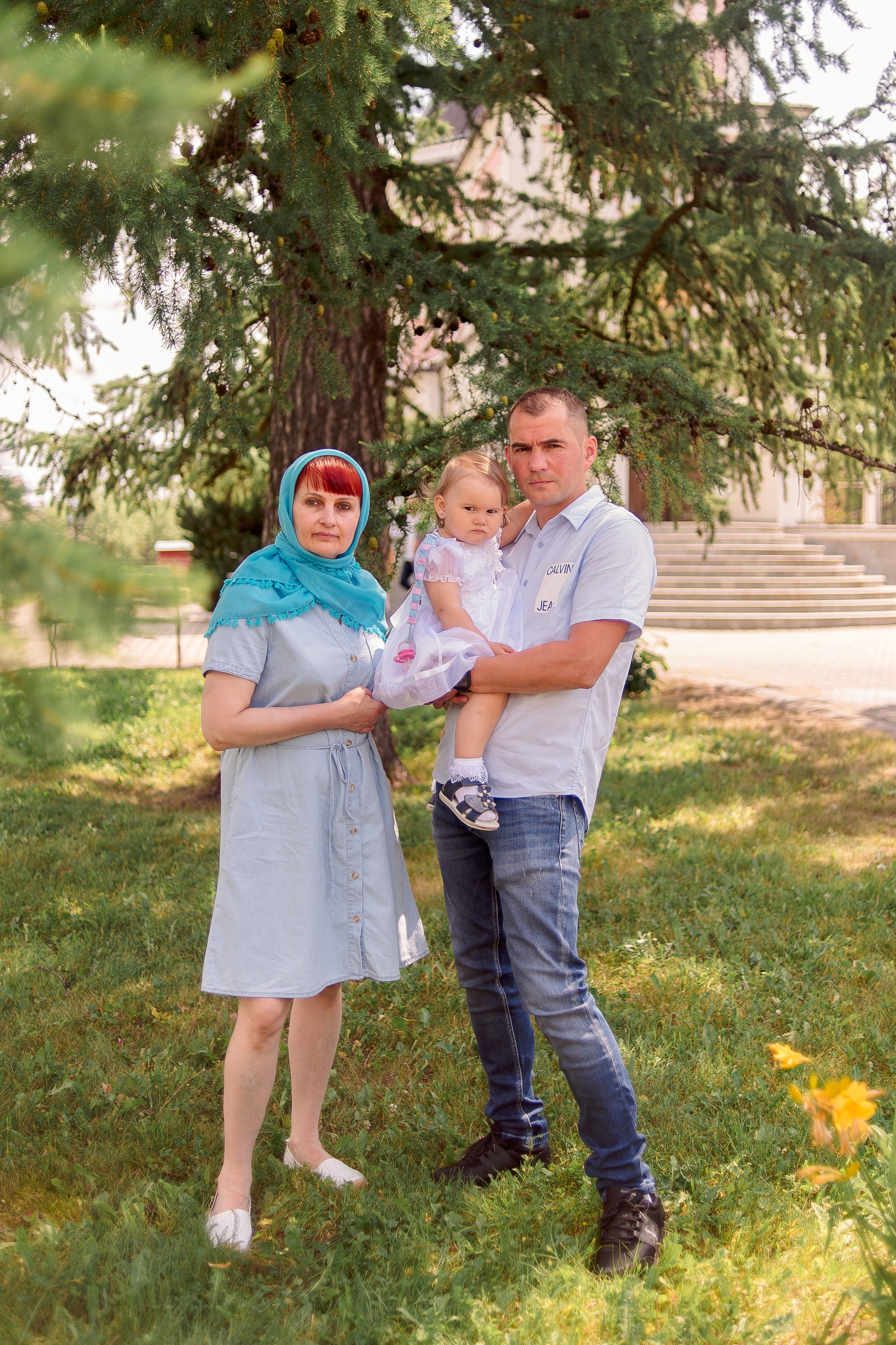 Крещение Ники. Фотограф Юлия Попова